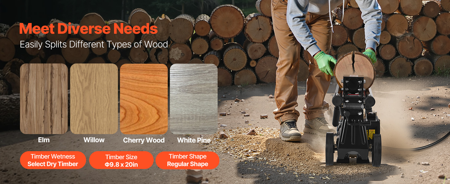 electric wood splitter