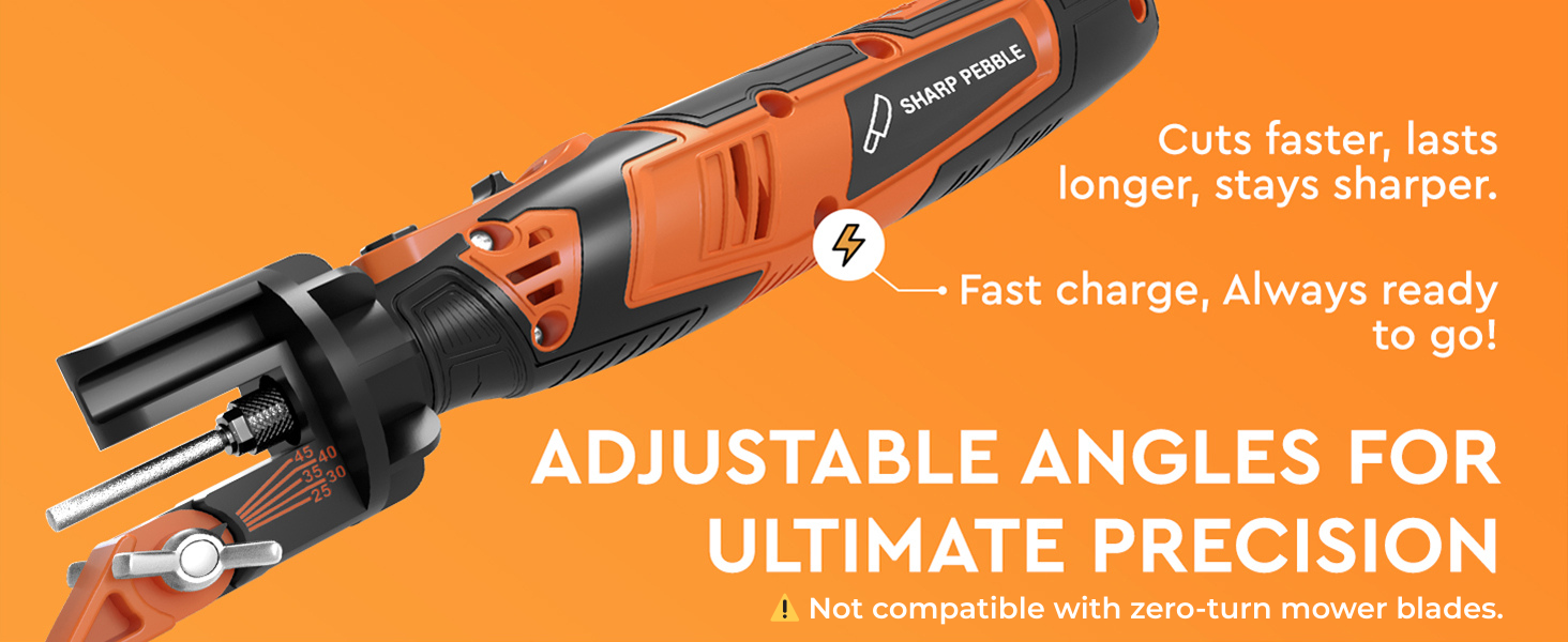 cordless lawn mower blade sharpener lawnmower blade sharpener tool kit drill mower blade sharpener