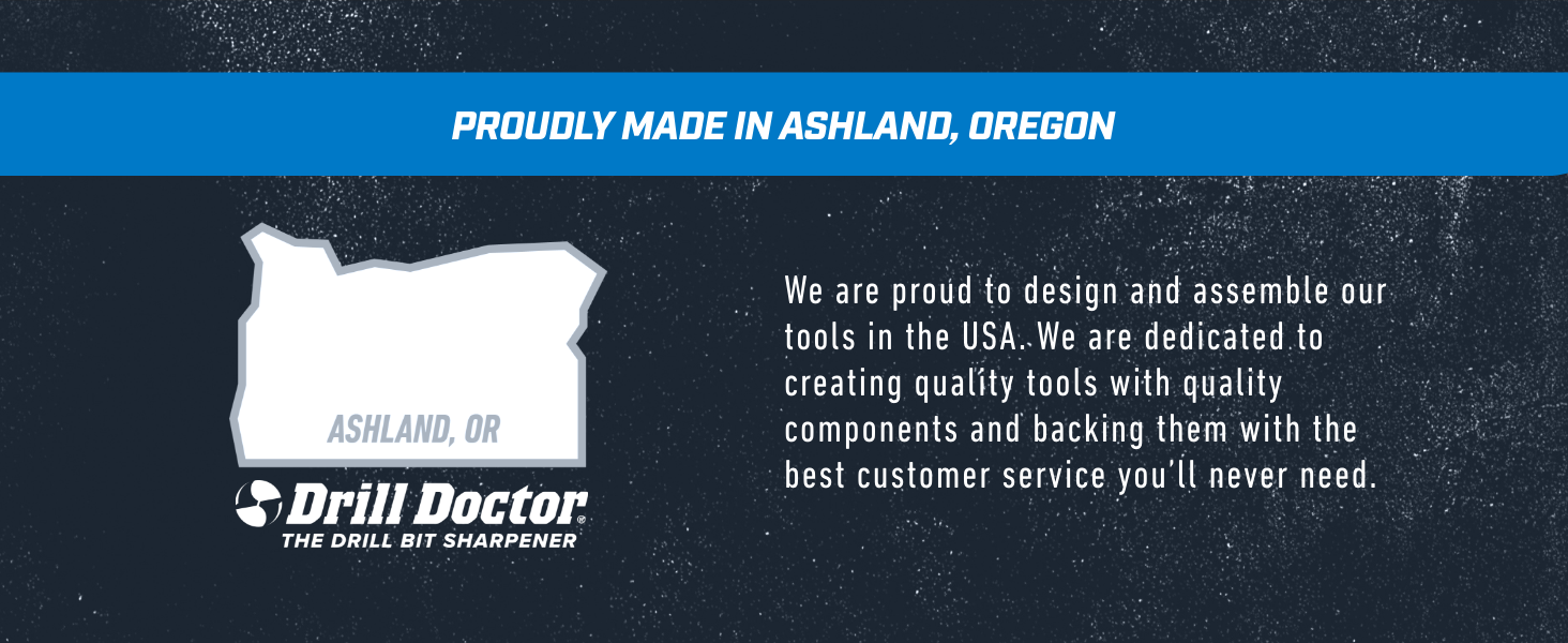 Proudly made is Ashland, Oregon