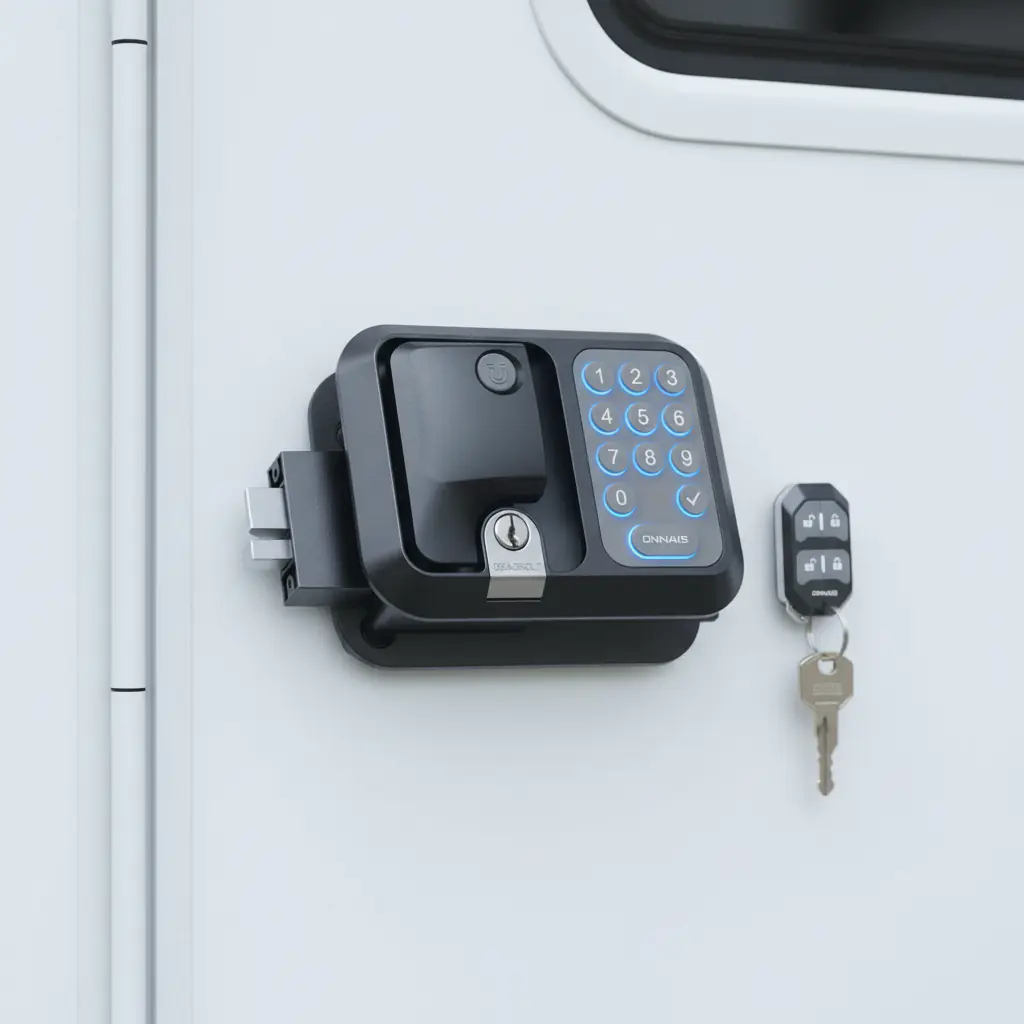 🔐🚐 ONNAIS Full Metal RV Keyless Entry Door Lock – Heavy-Duty, Smart, Ultra-Secure RV Protection System 🔥🛡️