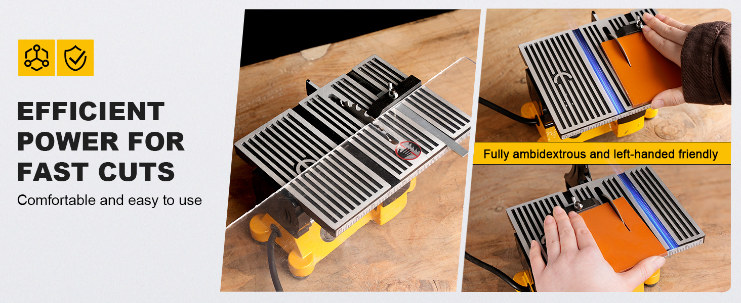 90W Small Multi-Functional Electric Desktop Miter Saws