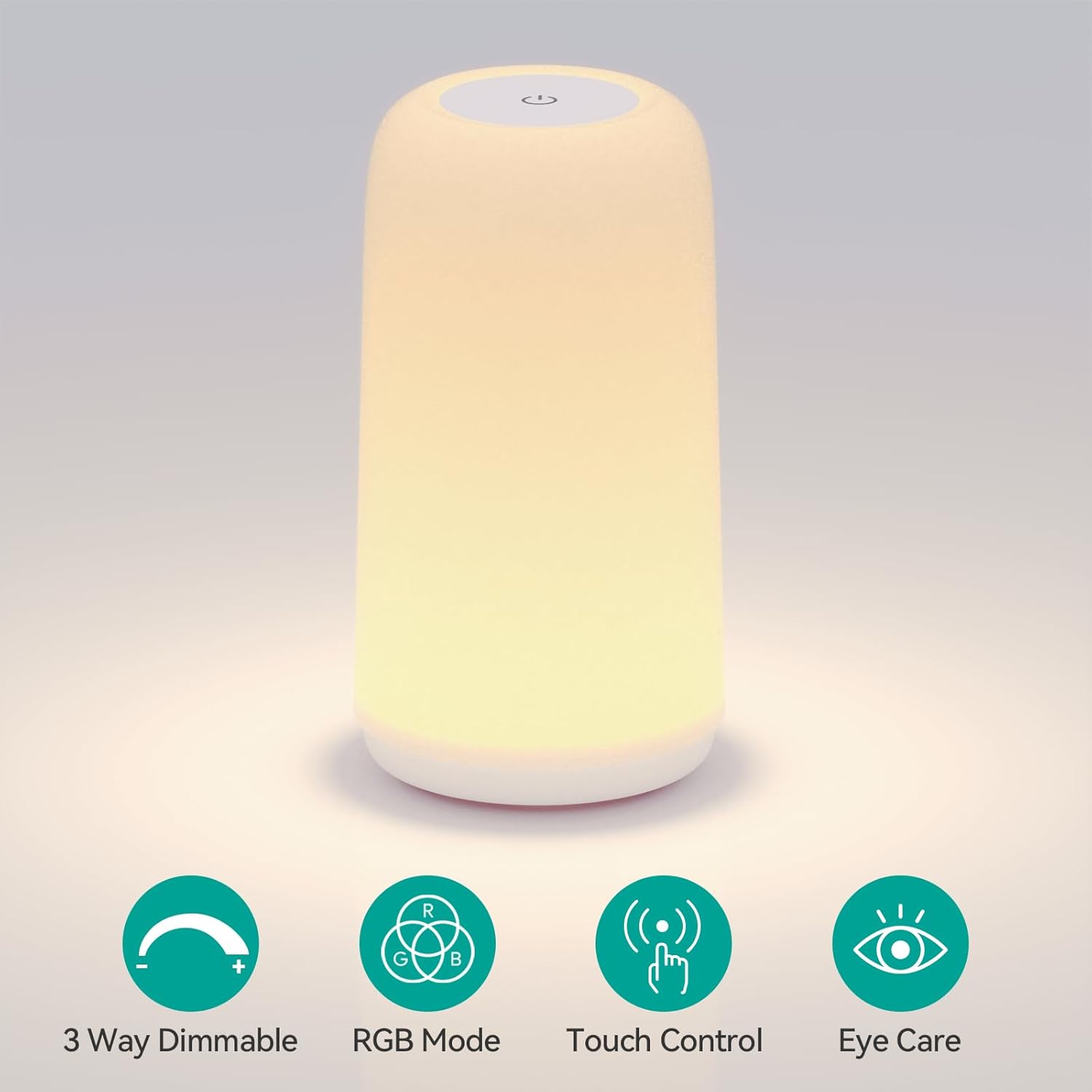 Touch Bedside Table LED Lamp