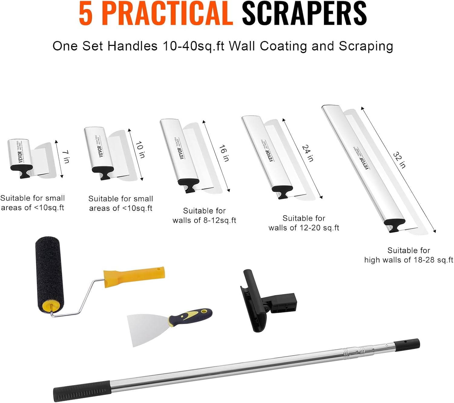 Drywall Skimming Blade Set