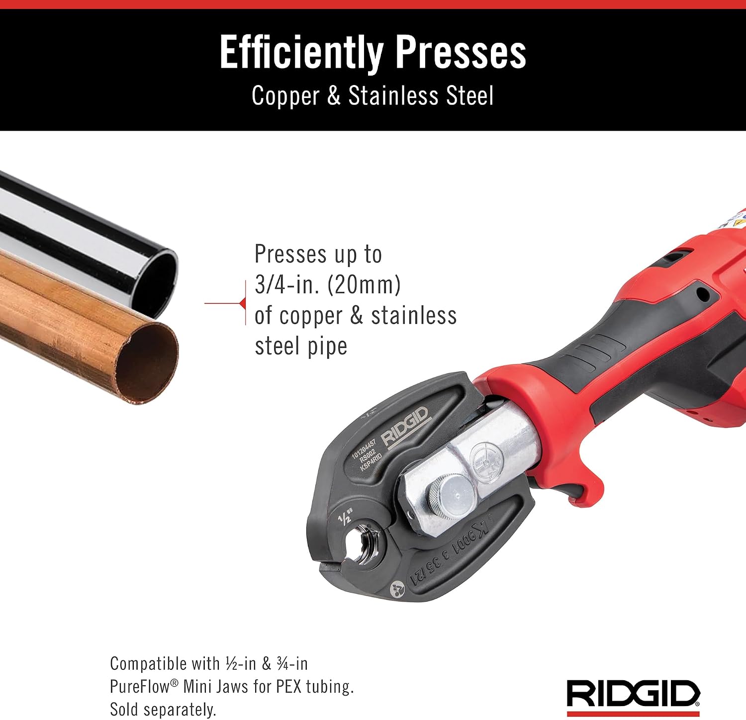 💥 CLEARANCE | RIDGID Model RP 115 Compact Straight Mini Press Tool Complete Kit – SAVE TODAY ✨