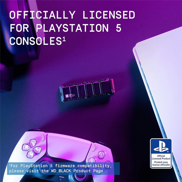 🏆Flash Sale⚡🎮2TB SN850P NVMe M.2 SSD Officially Licensed Storage Expansion for PS5 Consoles