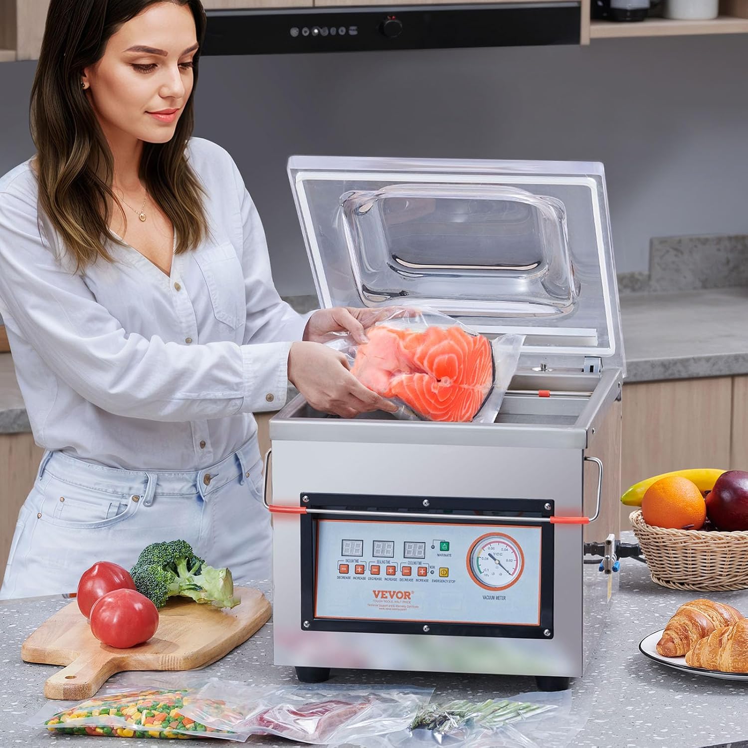 🔥Summer Sale🔥VEVOR Chamber Vacuum Sealer
