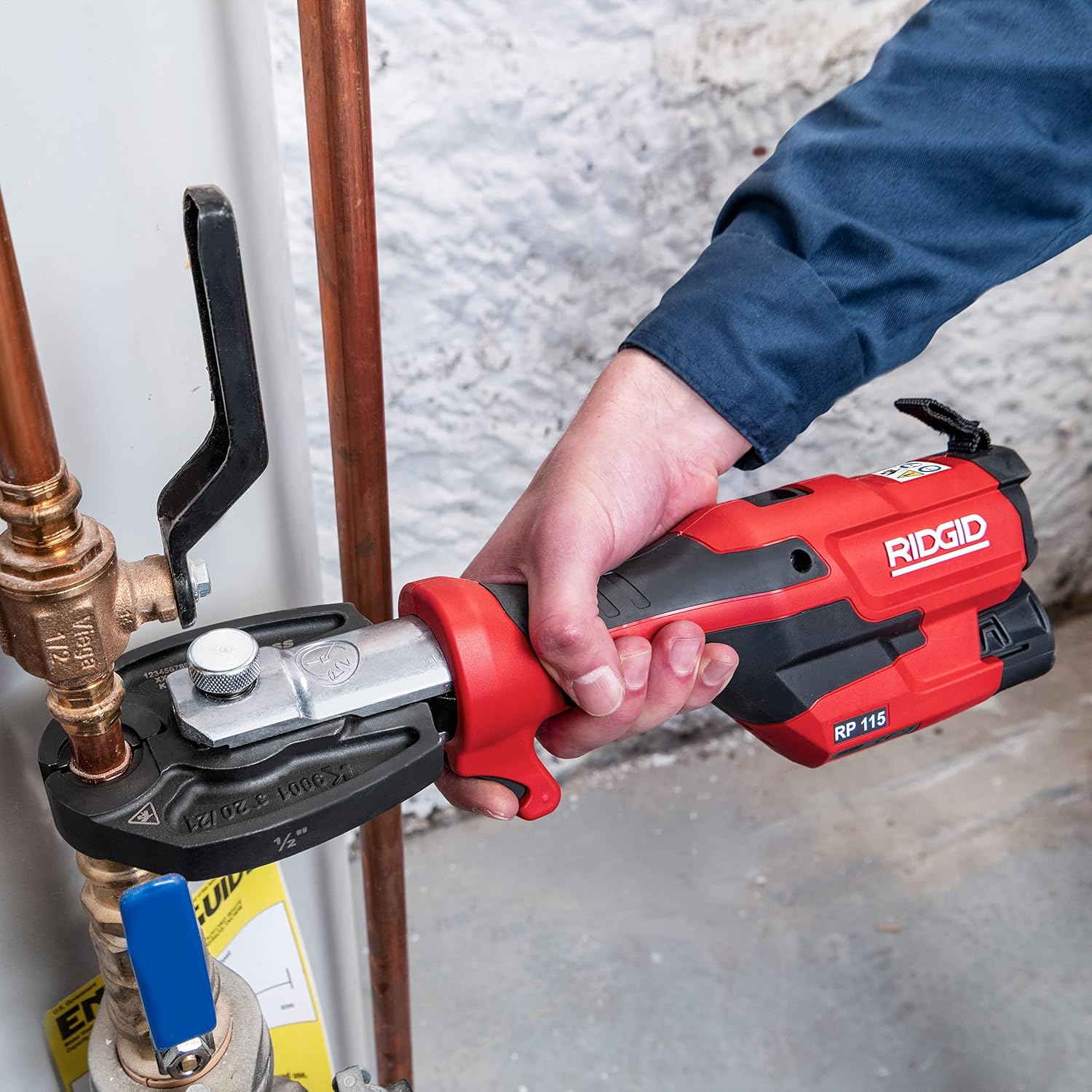 💥 CLEARANCE | RIDGID Model RP 115 Compact Straight Mini Press Tool Complete Kit – SAVE TODAY ✨
