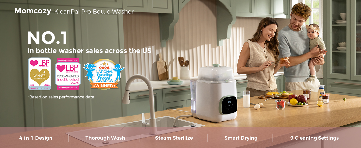 Momcozy KleanPal Pro Bottle Washer