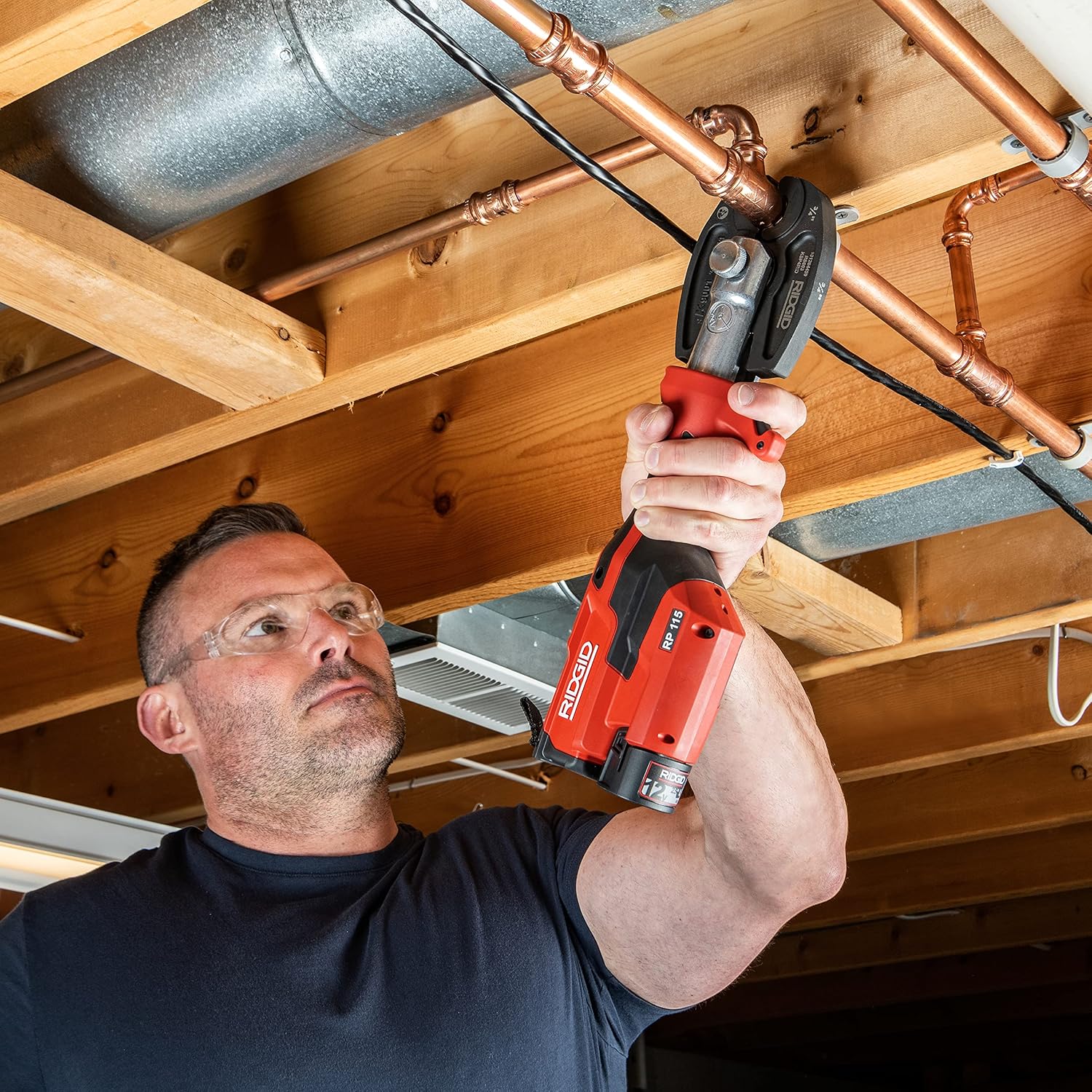 💥 CLEARANCE | RIDGID Model RP 115 Compact Straight Mini Press Tool Complete Kit – SAVE TODAY ✨