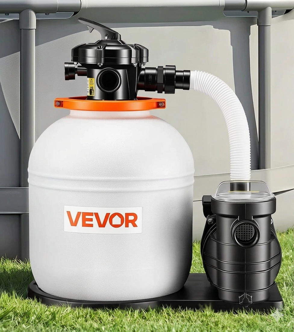🔥LAST DAY 80% OFF--VEVOR FlashPure Sand Filter Pump