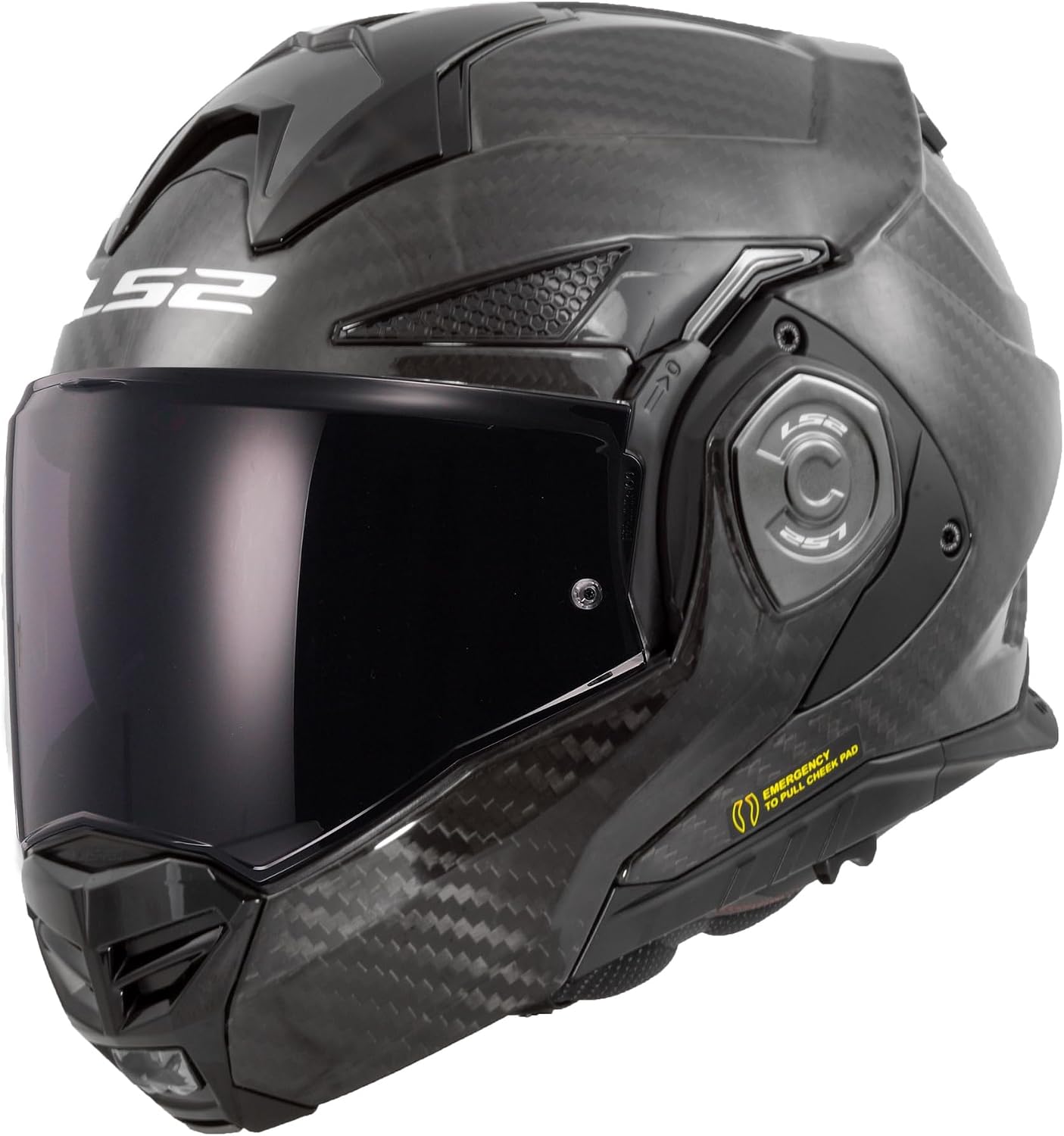 LS2 Helmets Advant X Carbon Modular Helmet