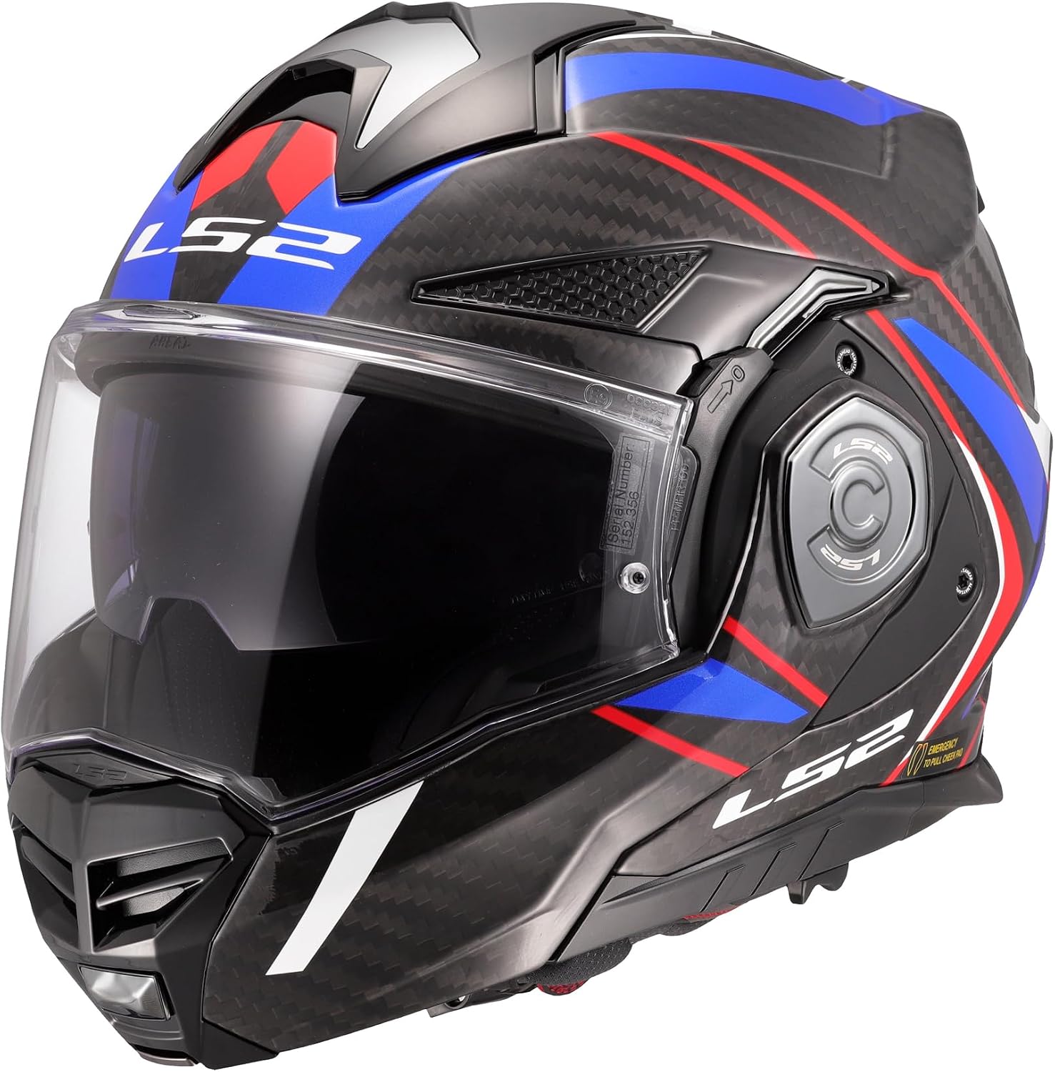 LS2 Helmets Advant X Carbon Modular Helmet