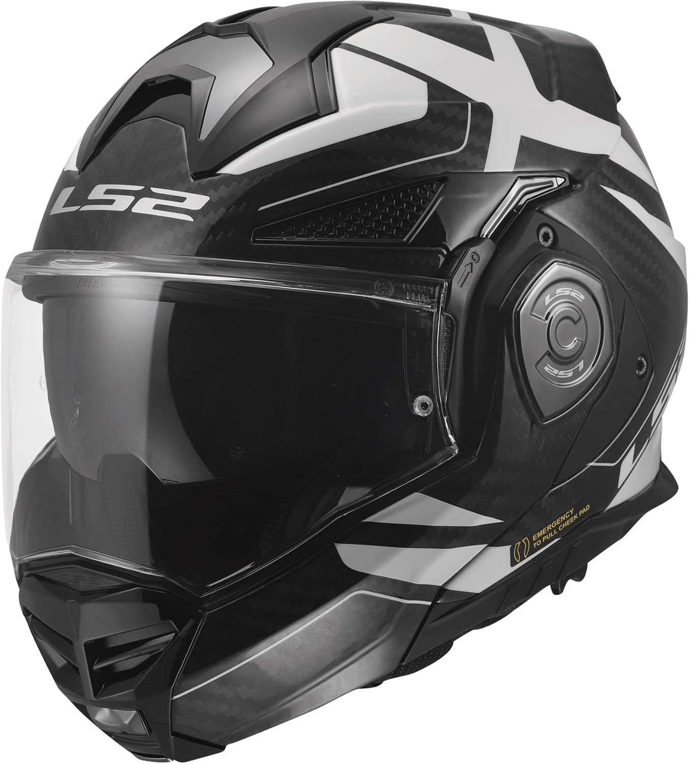 LS2 Helmets Advant X Carbon Modular Helmet