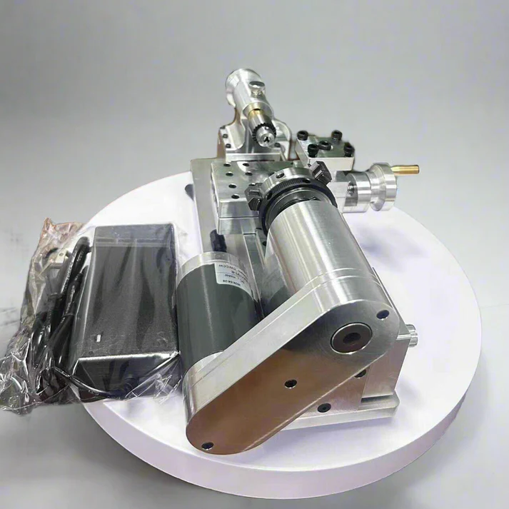 Mini Metal Lathe 80W — Micro Benchtop Lathe for DIY Metalworking