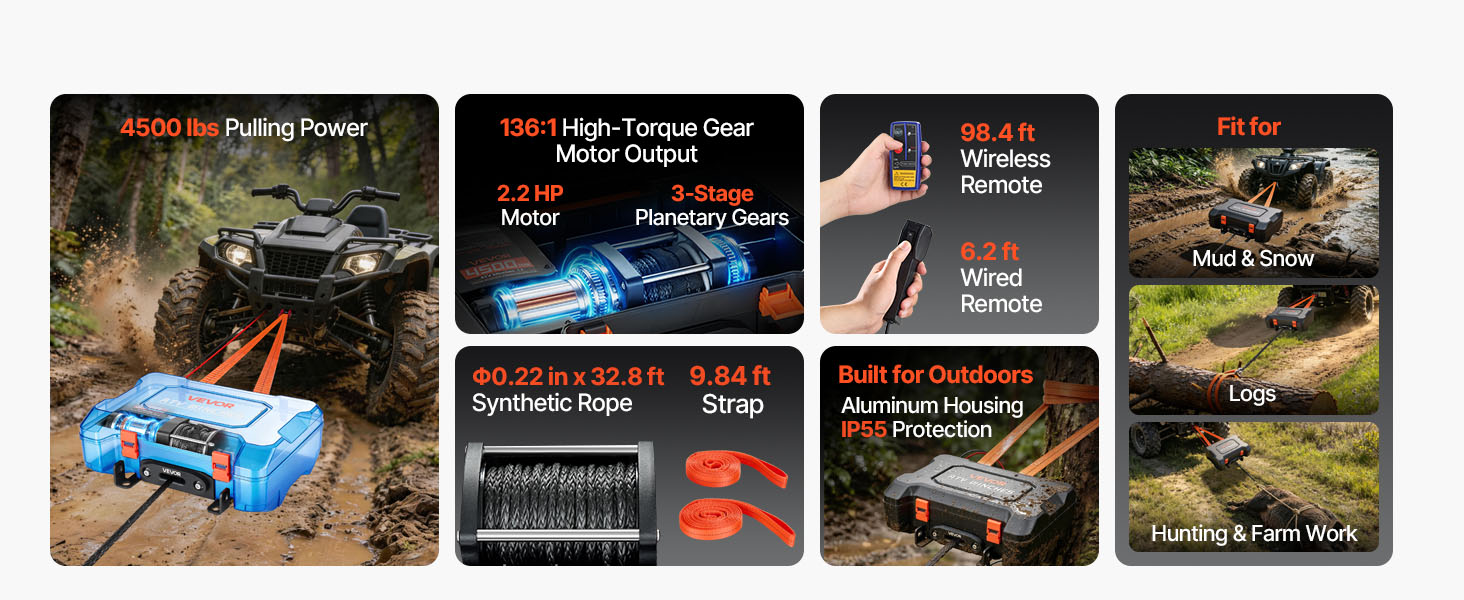 utv winch