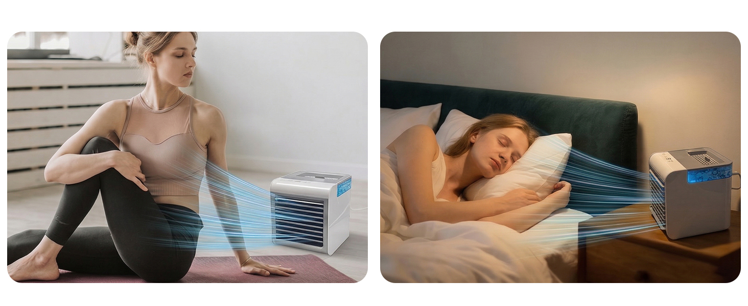portable evaporative air cooler
