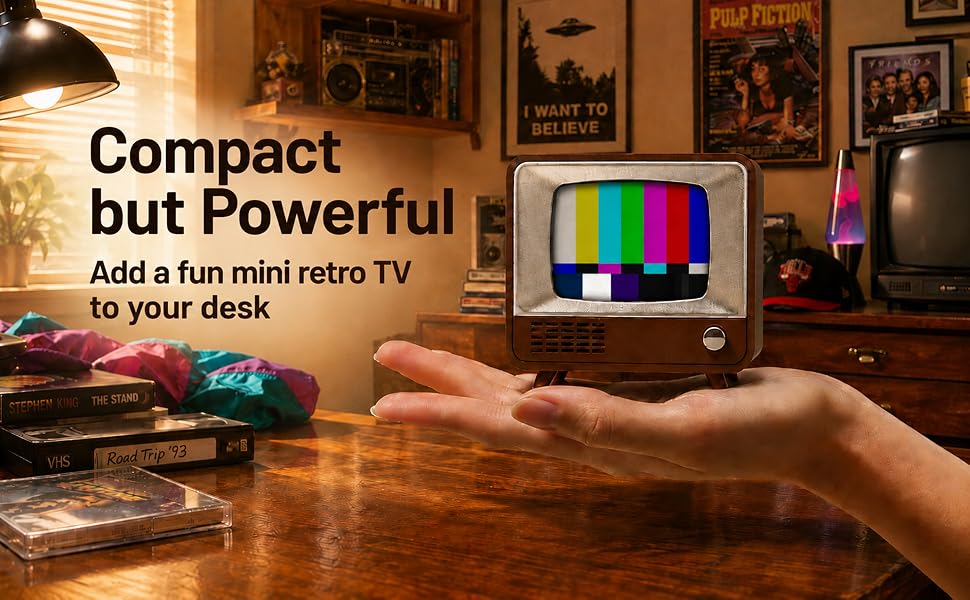 mini retro tv
