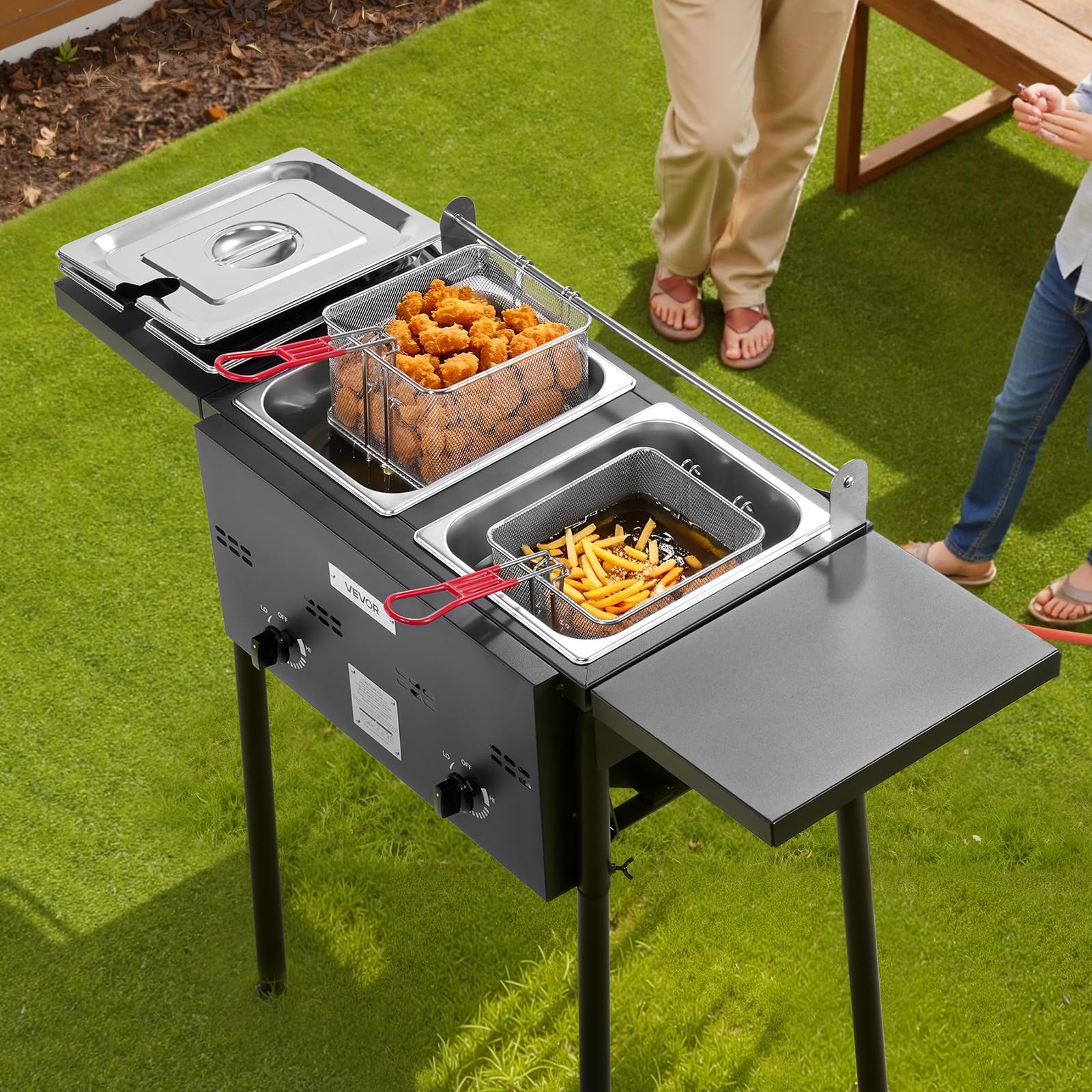 🔥Hot Sale🔥VEVOR Outdoor Propane Deep Fryer