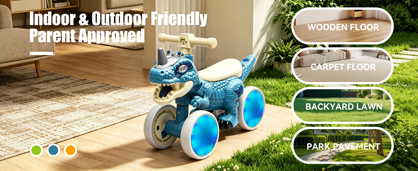 Dinosaur Balance Bike