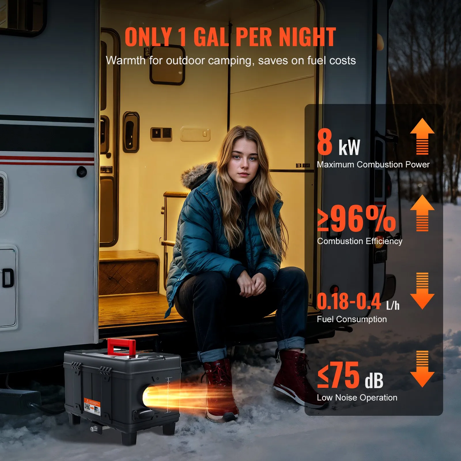 🔥Portable Heater — Stay Warm Anywhere❄️