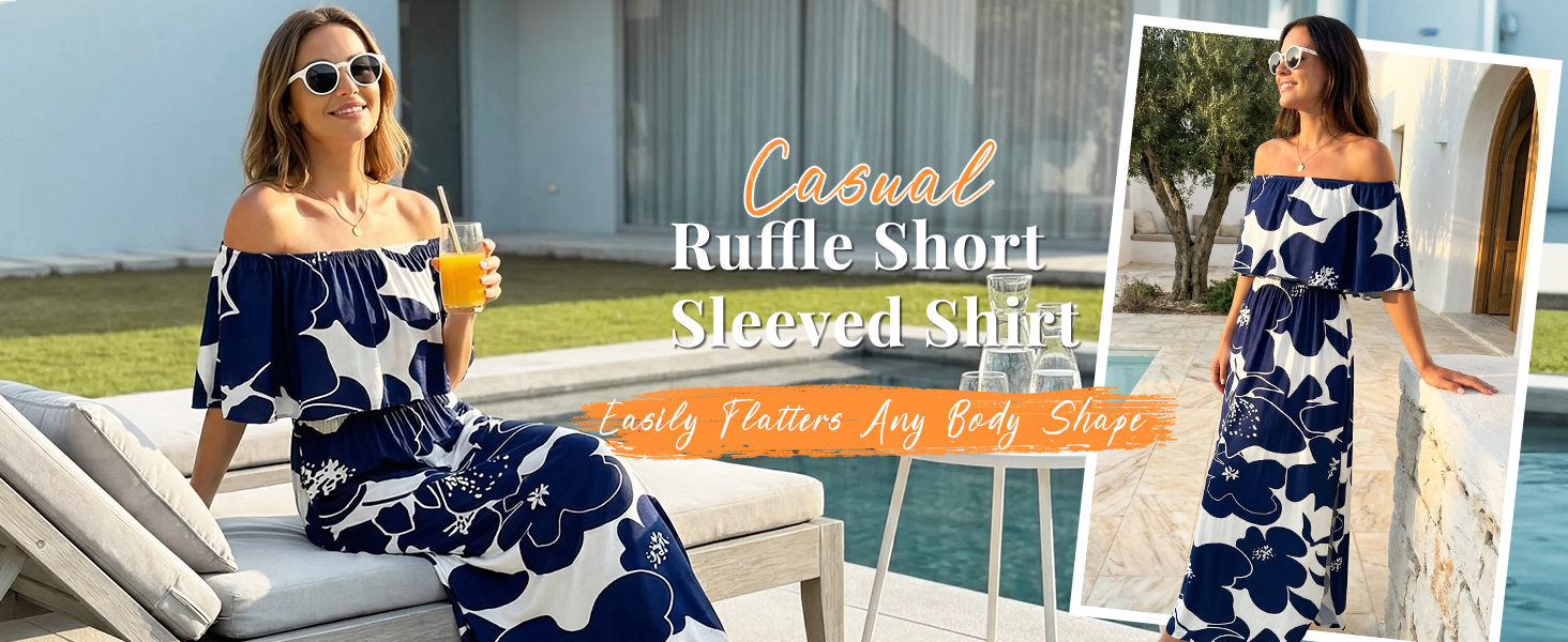 off the shoulder dress