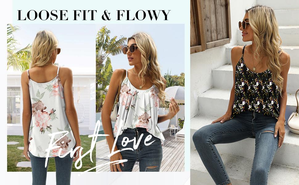 WIHOLL Summer SwimWeek Tank Tops for Women Vacation Outfits 2024 Fashion Trendy Clothes