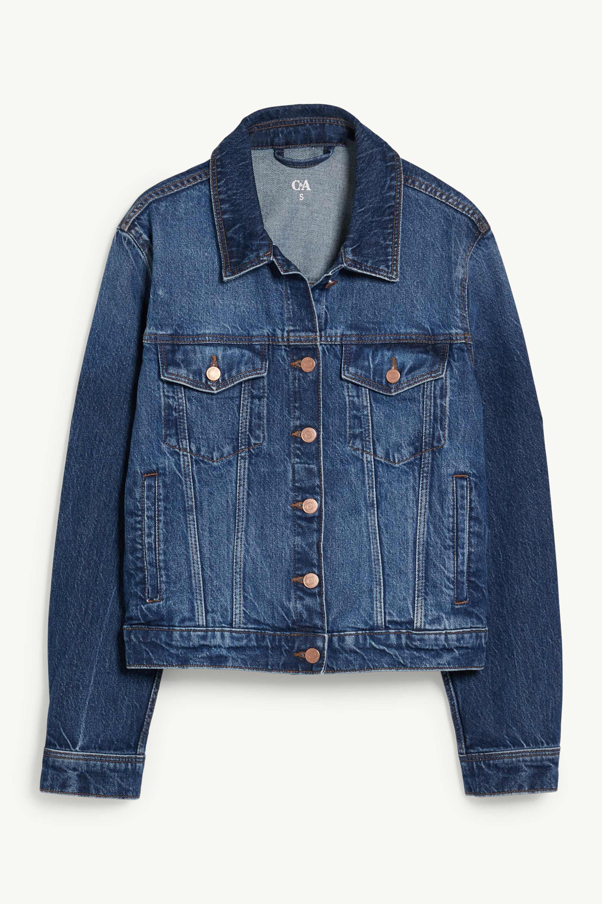 Denim jacket - LYCRA® blue denim