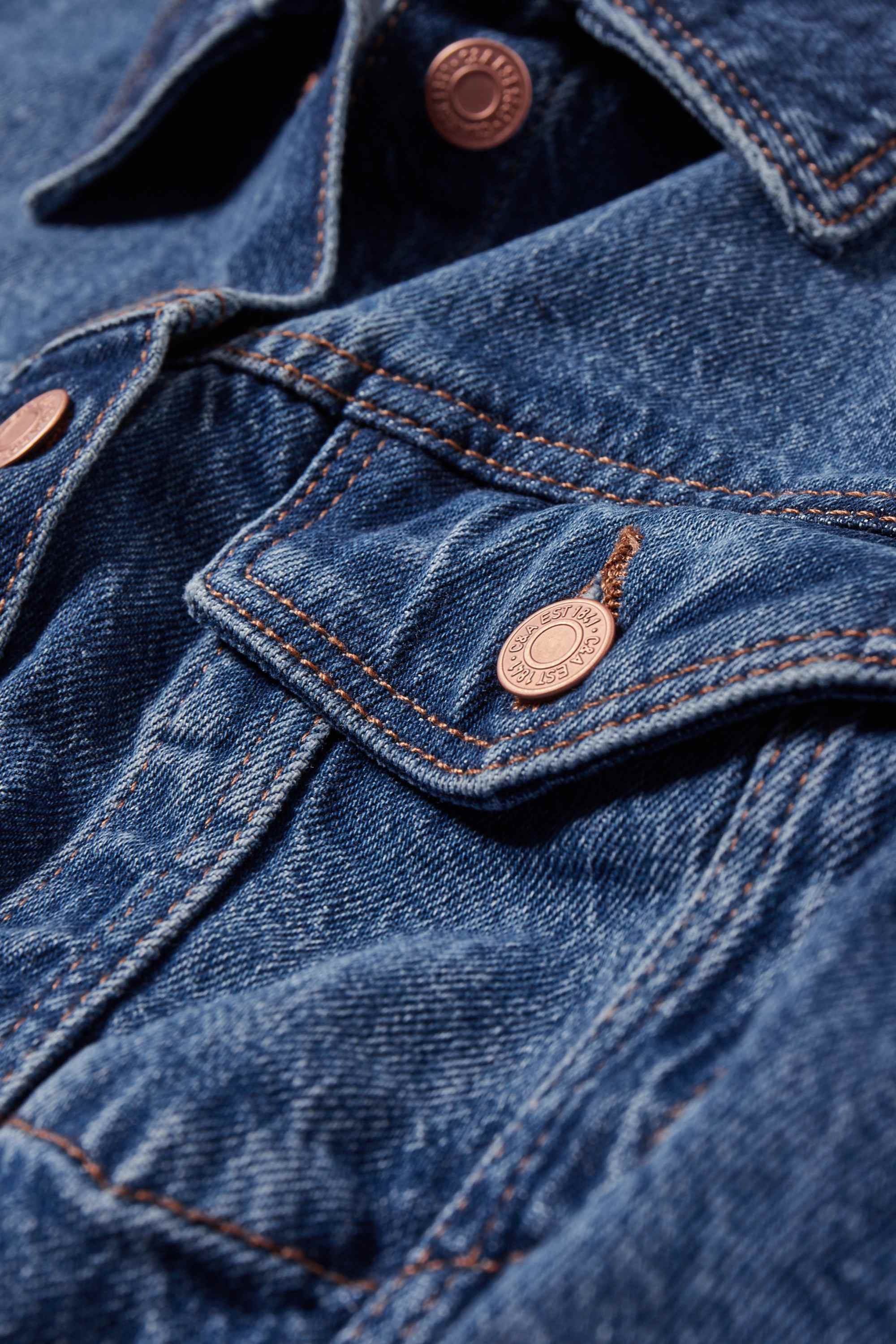 Denim jacket - LYCRA® blue denim