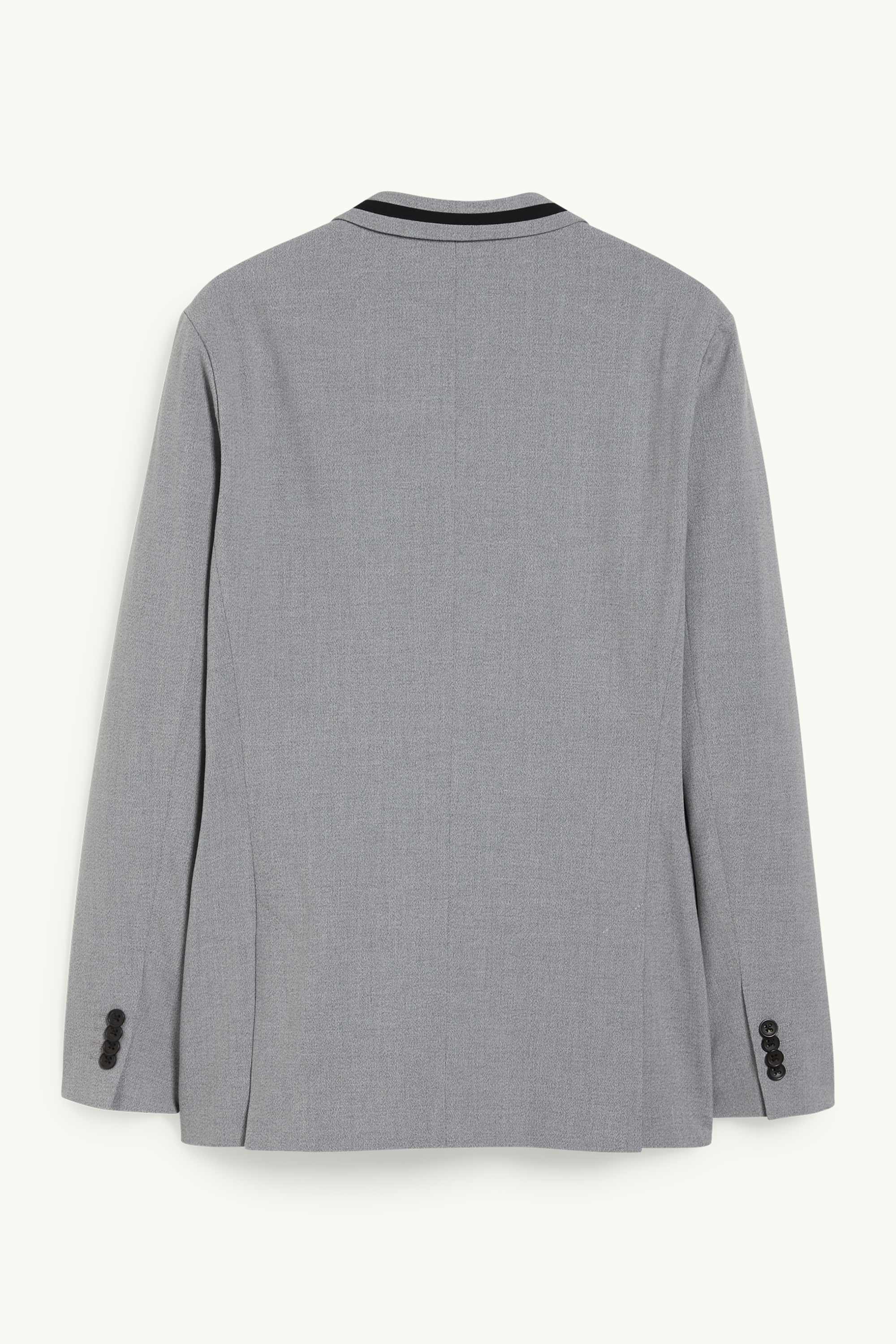 Mix-and-match tailored jacket - slim fit - Flex - LYCRA® light gray-melange