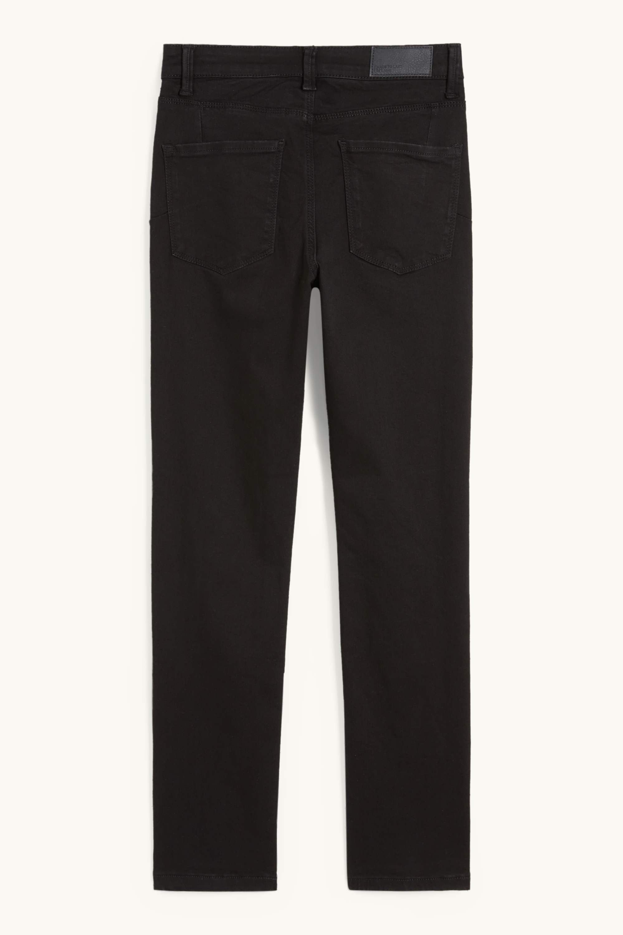 Slim jeans - mid-rise waist - shaping jeans - LYCRA® black