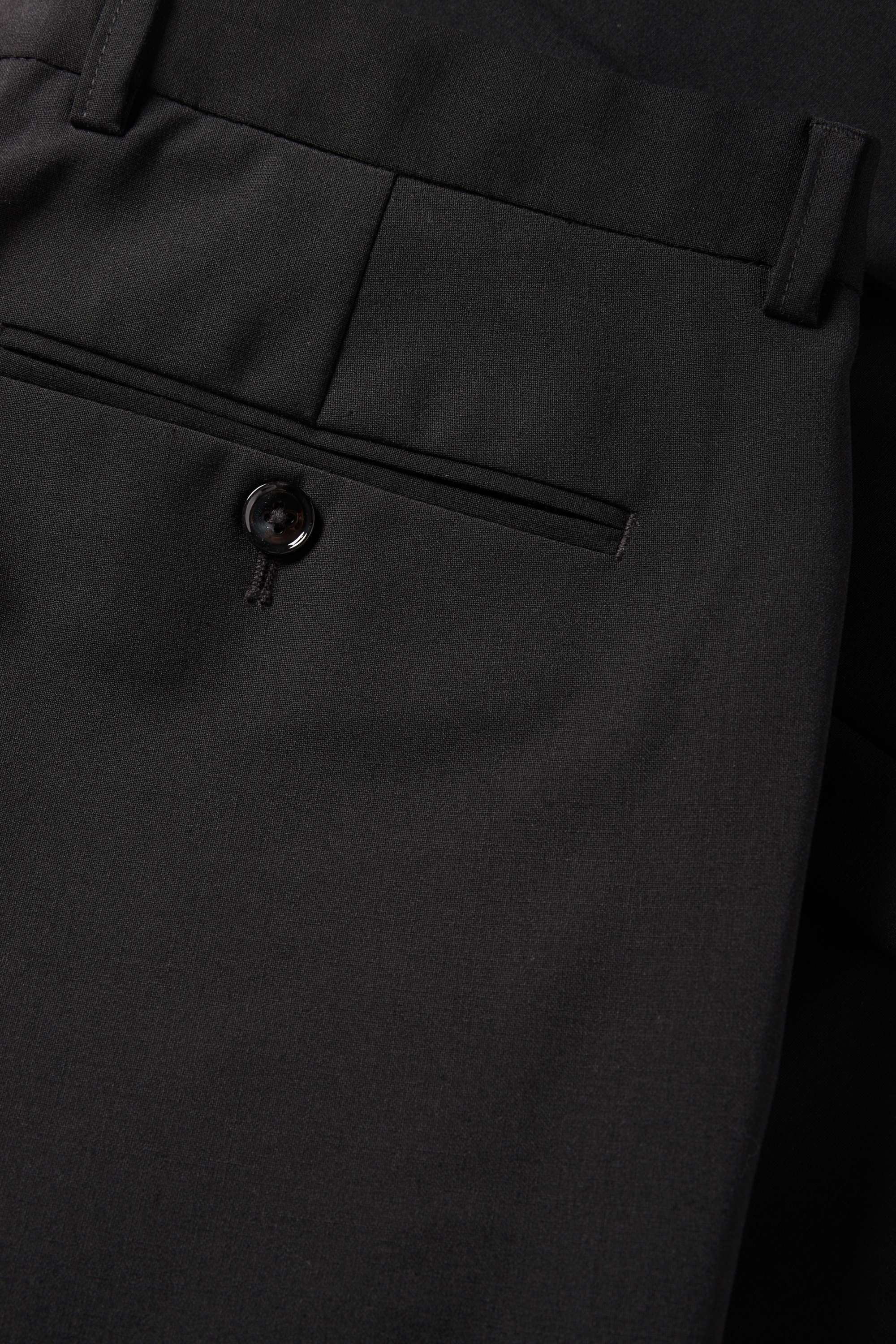 Mix & match trousers - regular fit - Flex - wool blend - LYCRA® black