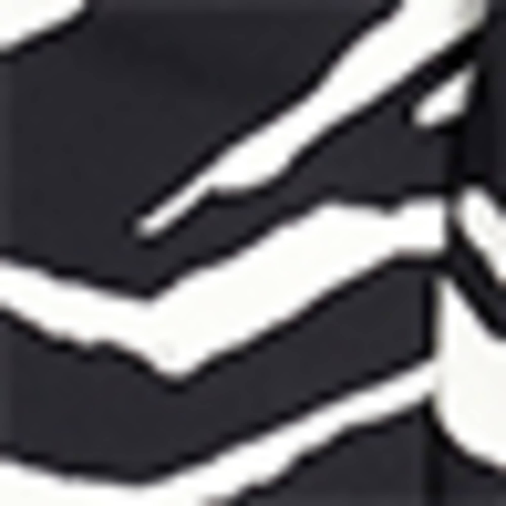 Bikini bottoms with knot detail - high waist - LYCRA® XTRA LIFE™ black / white