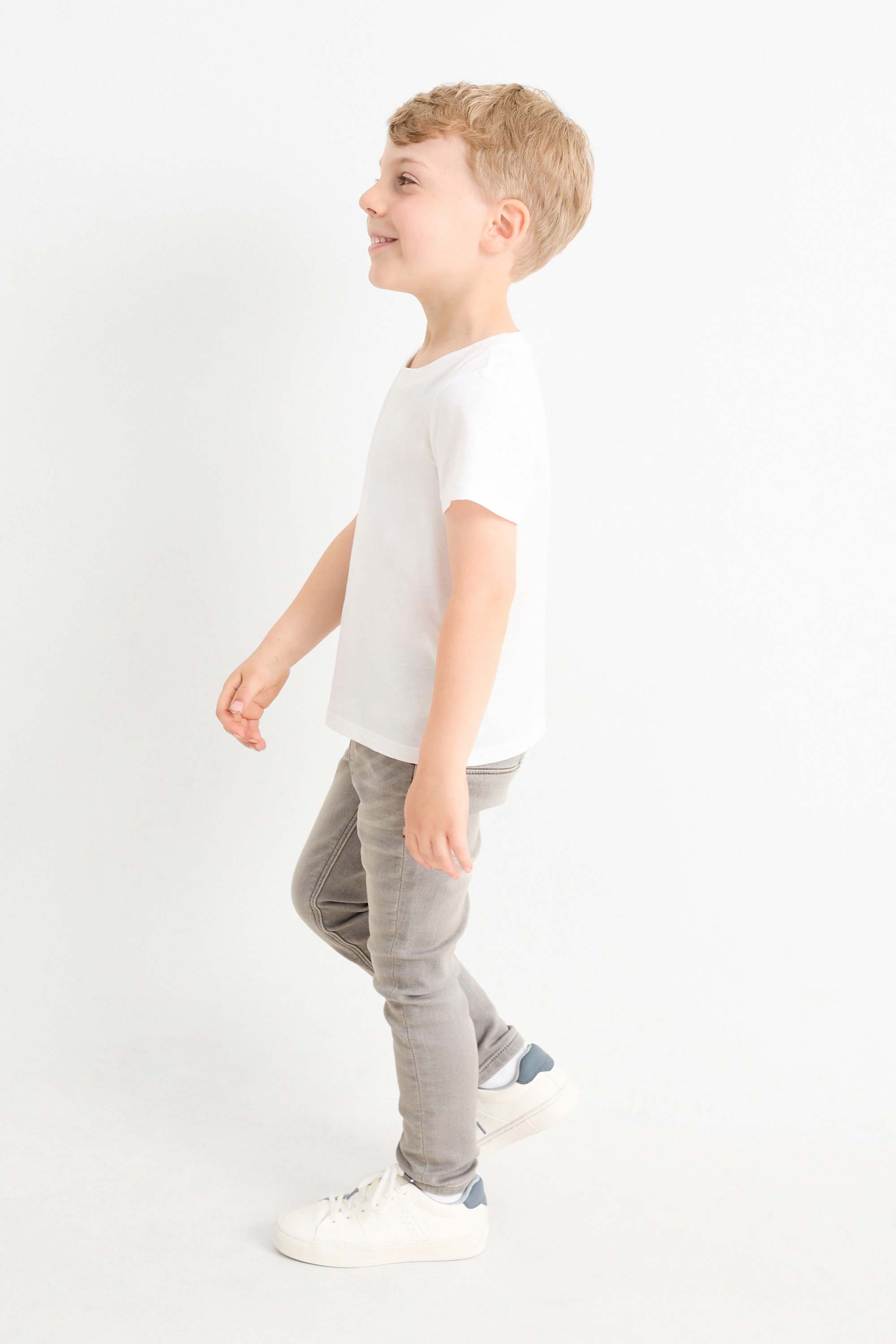 Skinny jeans denim-light gray