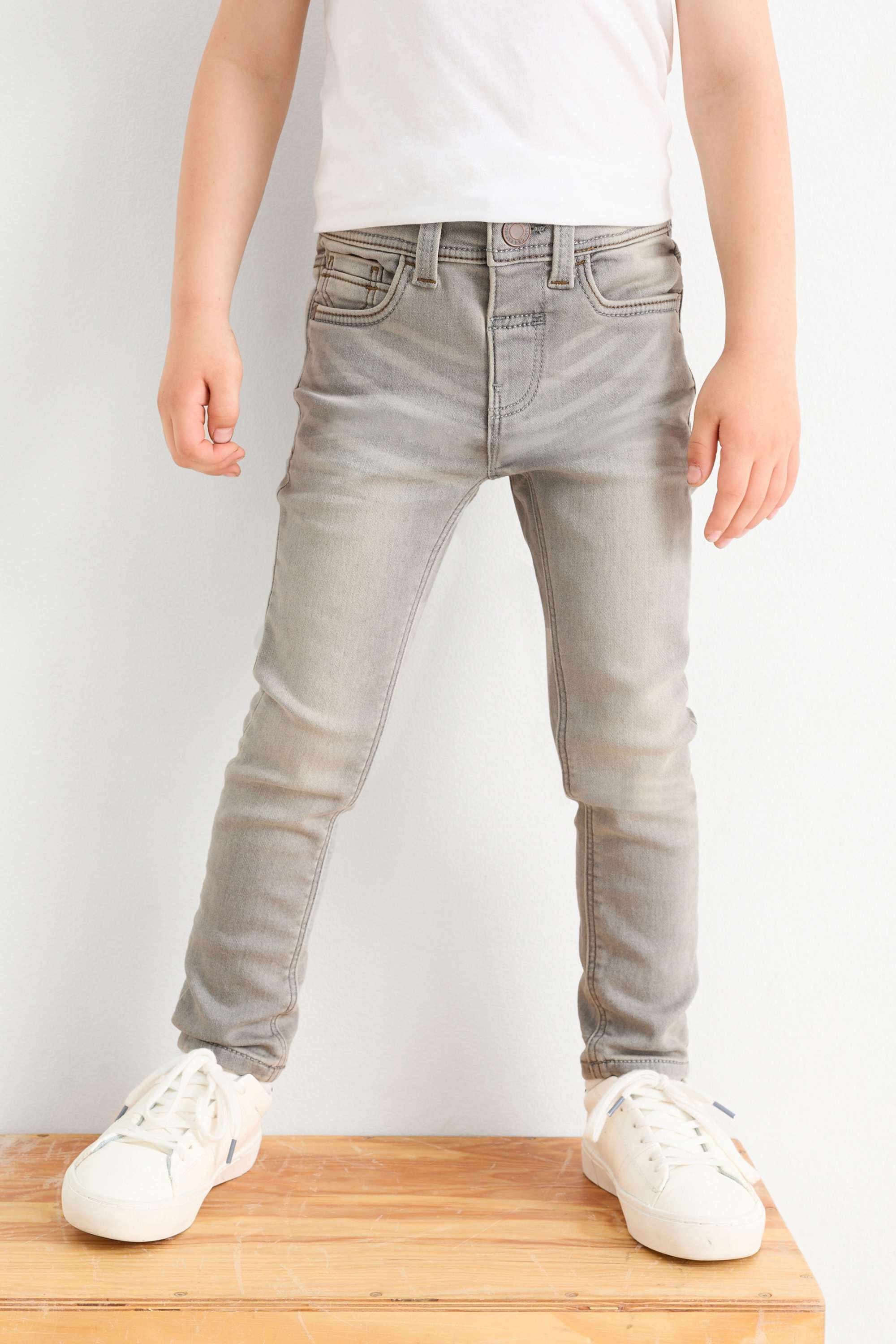 Skinny jeans denim-light gray