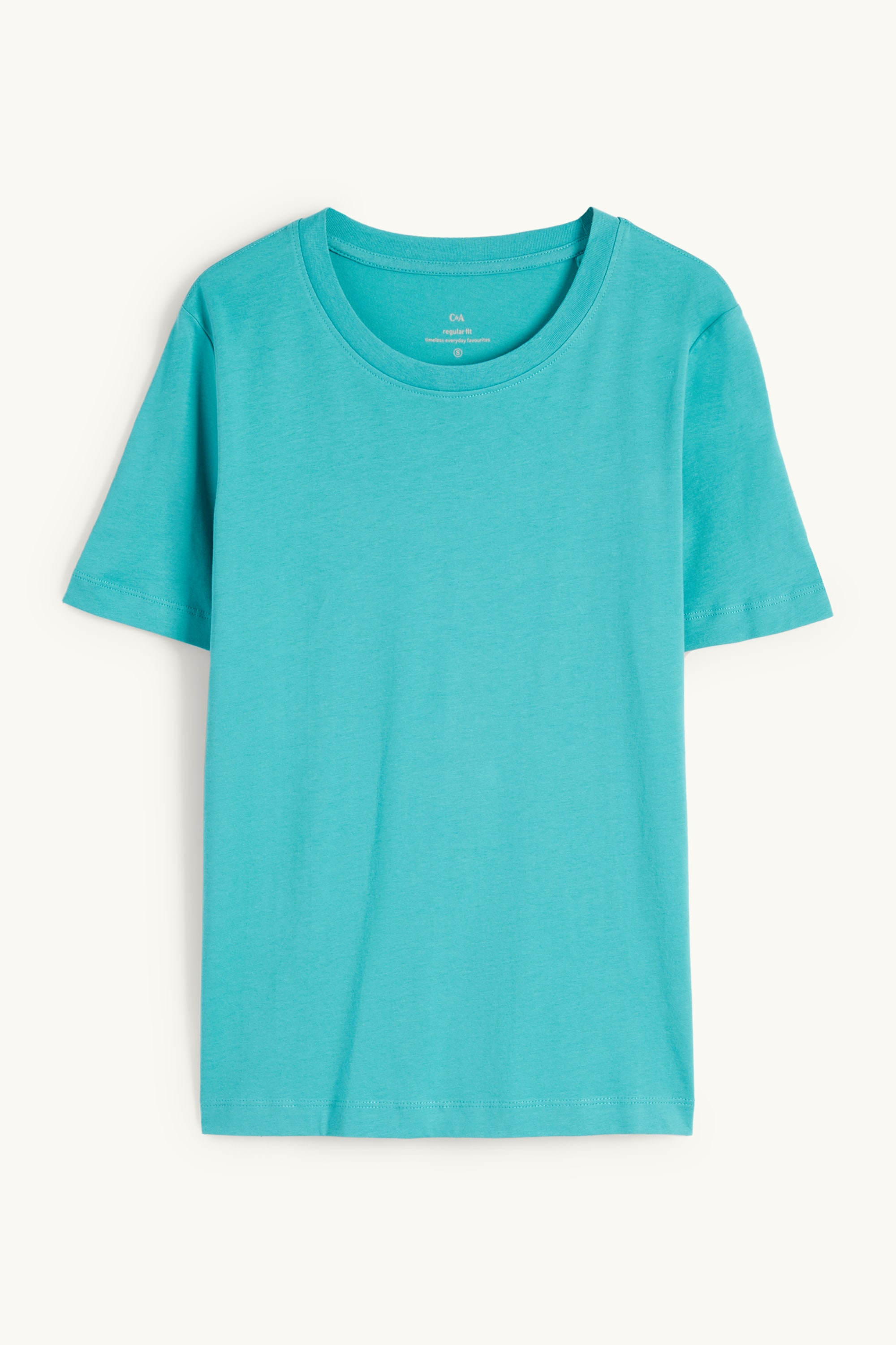 T-shirt - regular fit turquoise
