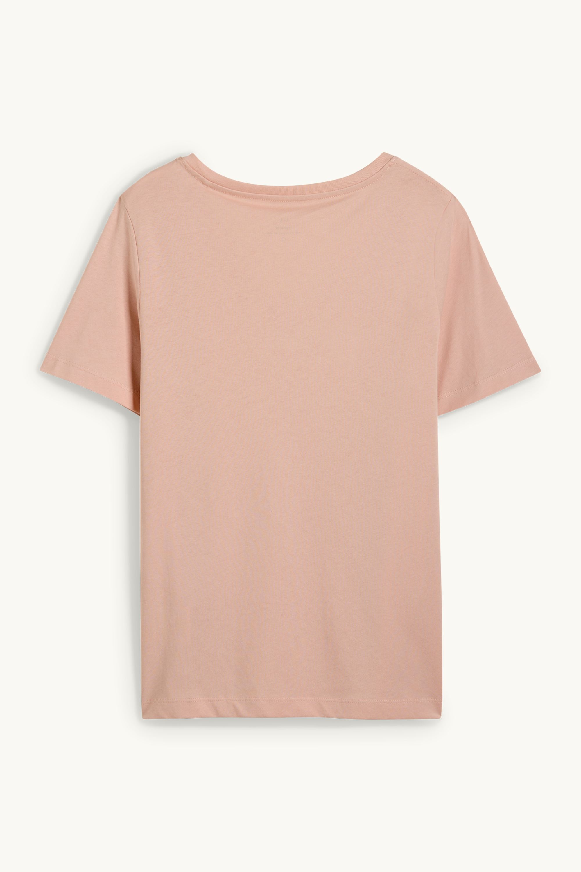 V-neck T-shirt - regular fit rose