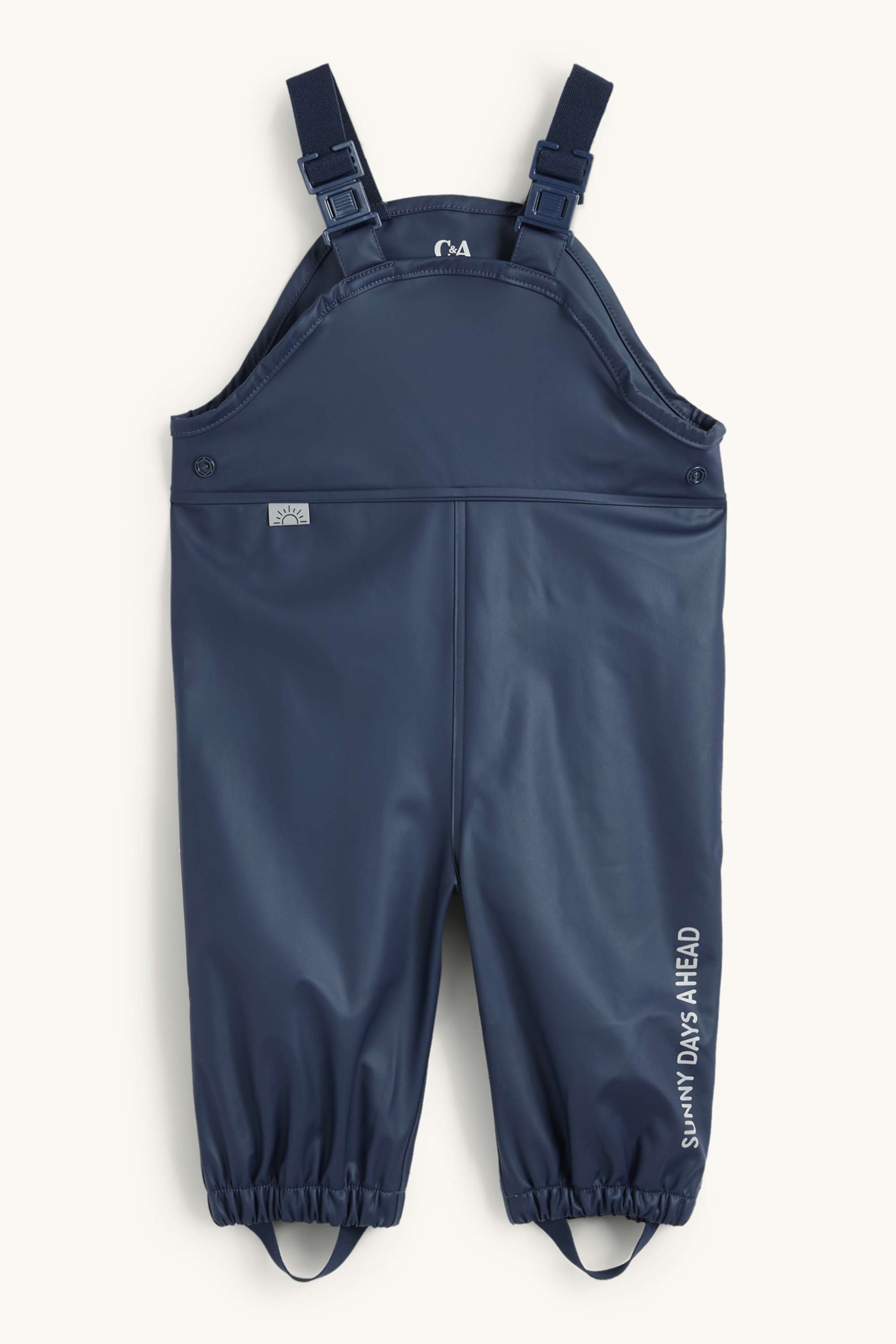 Baby waterproof trousers - waterproof dark blue