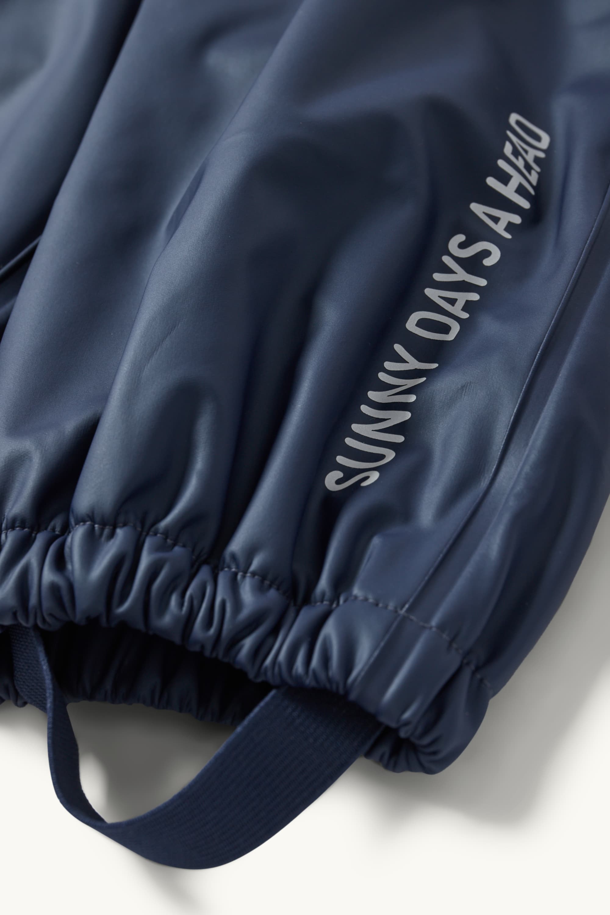 Baby waterproof trousers - waterproof dark blue