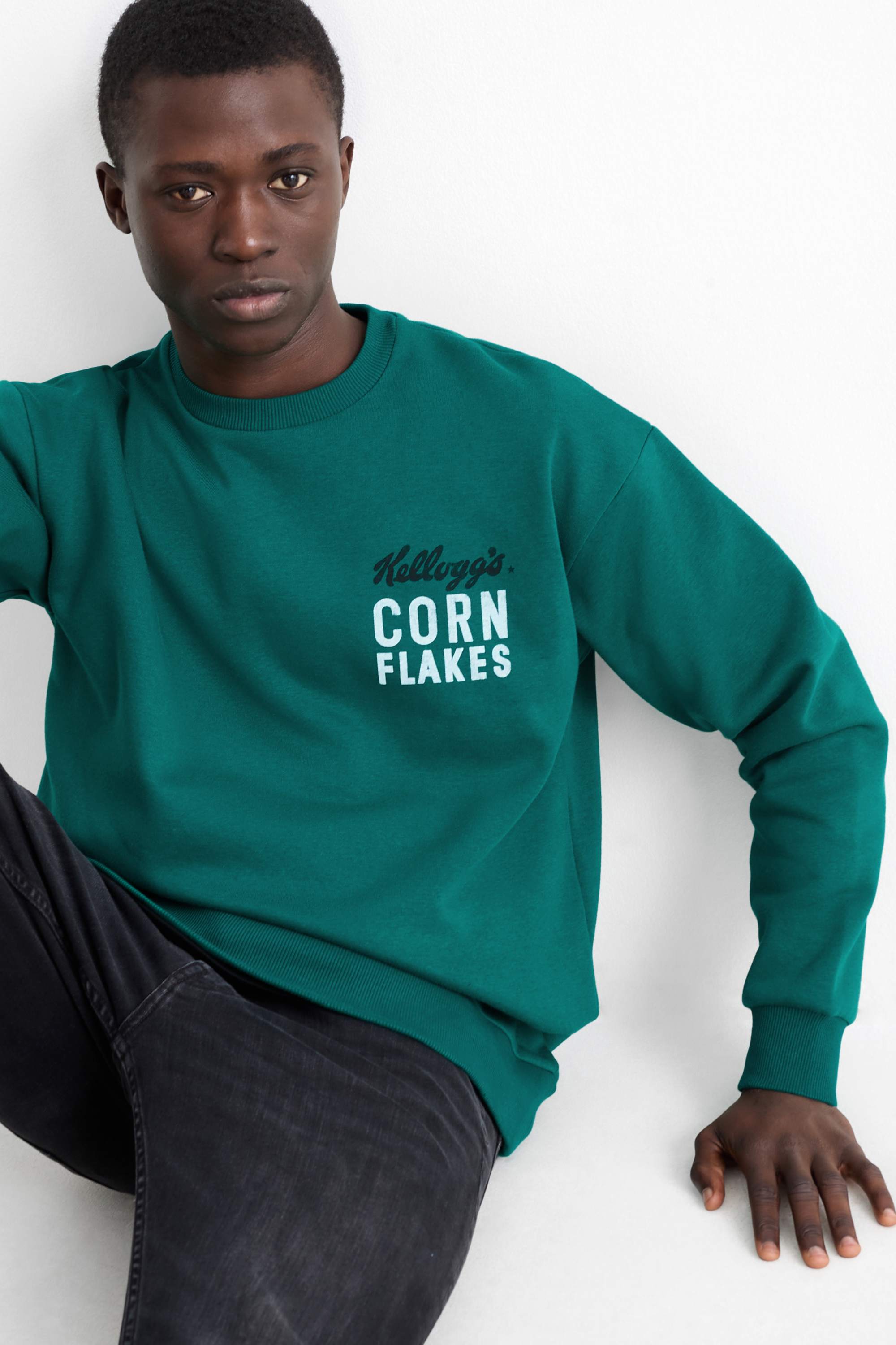 Sweatshirt - Kellogg's green