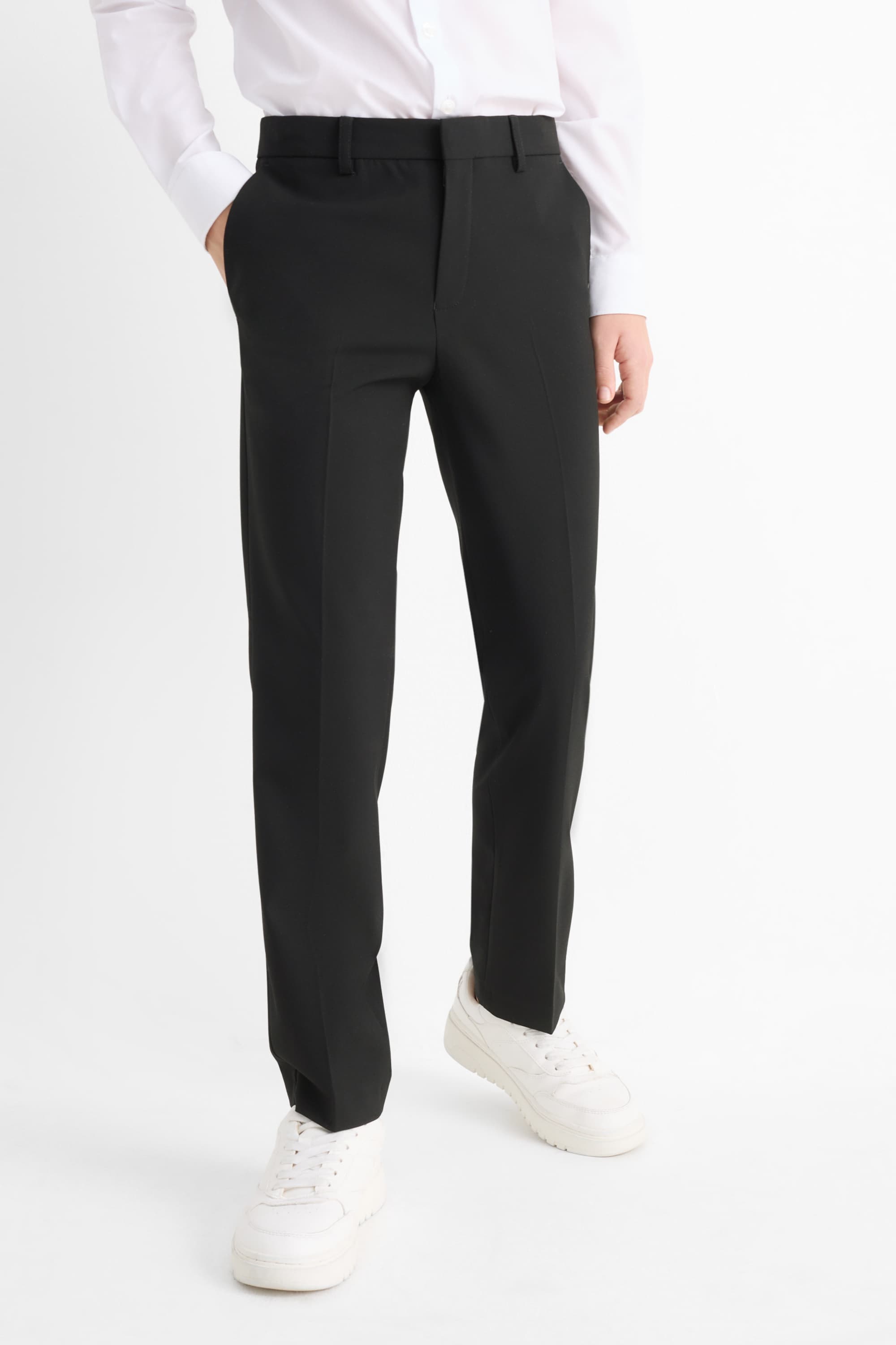 Mix & match trousers - stretch - LYCRA® black