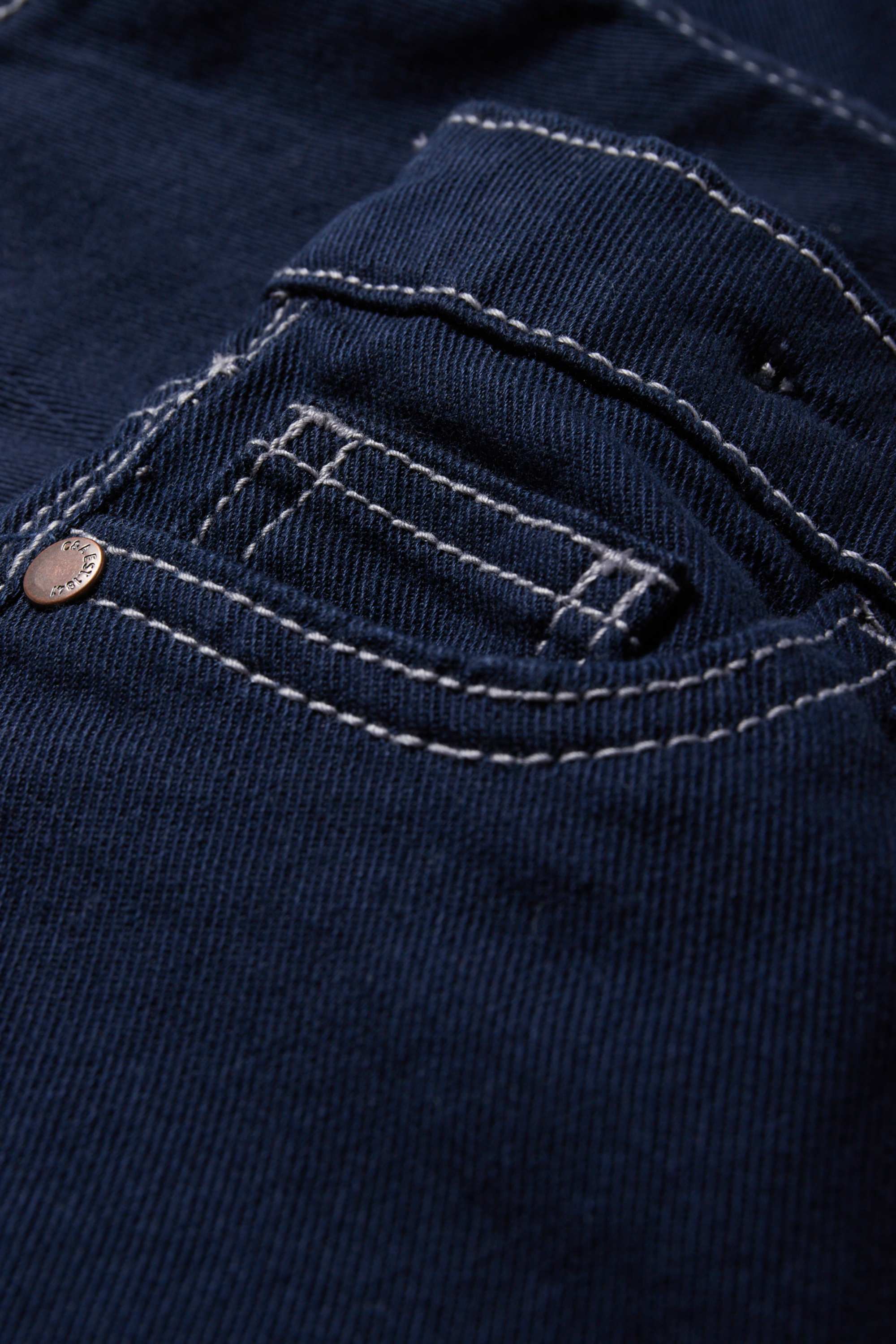 Straight jeans denim-dark blue