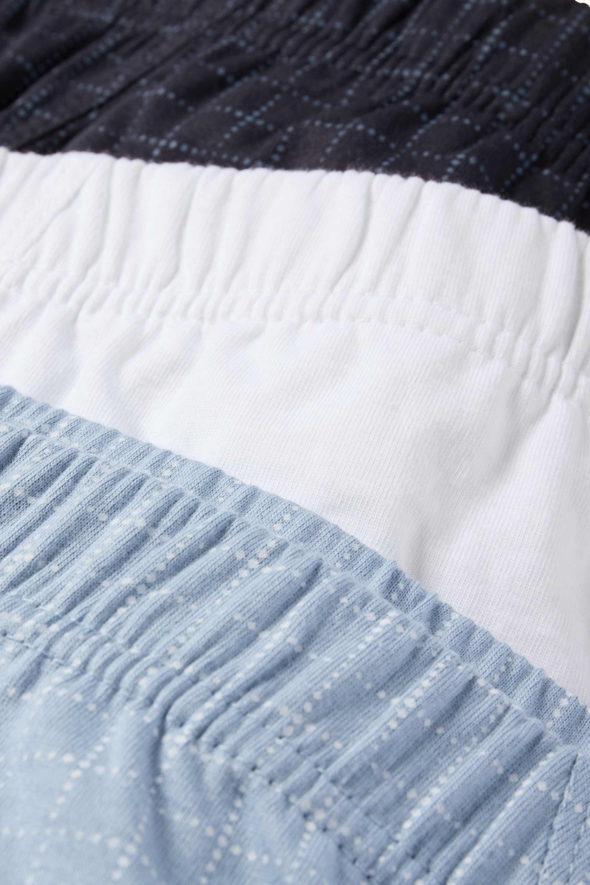 Multipack of 3 - briefs - check light blue