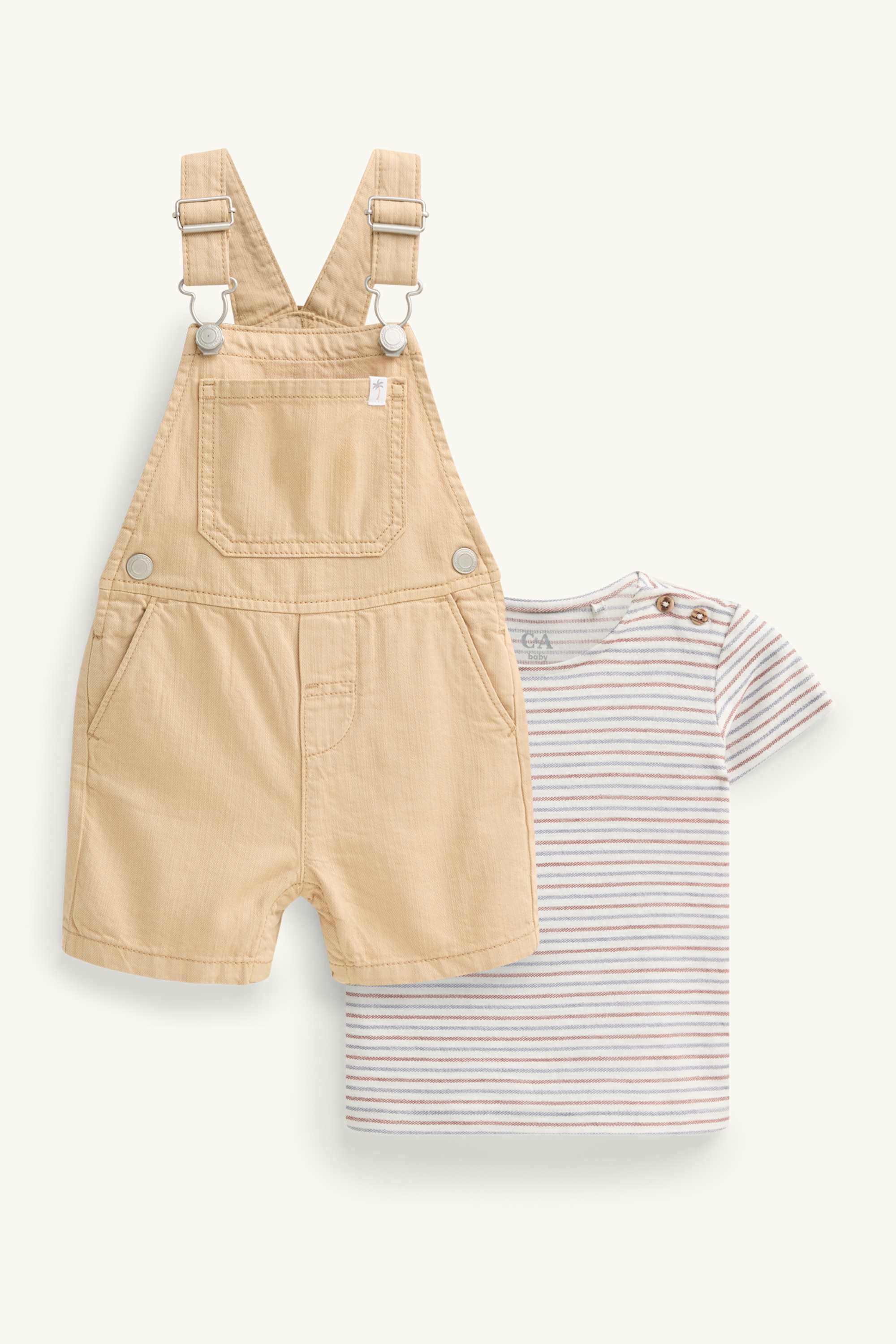Baby outfit - 2 piece apricot