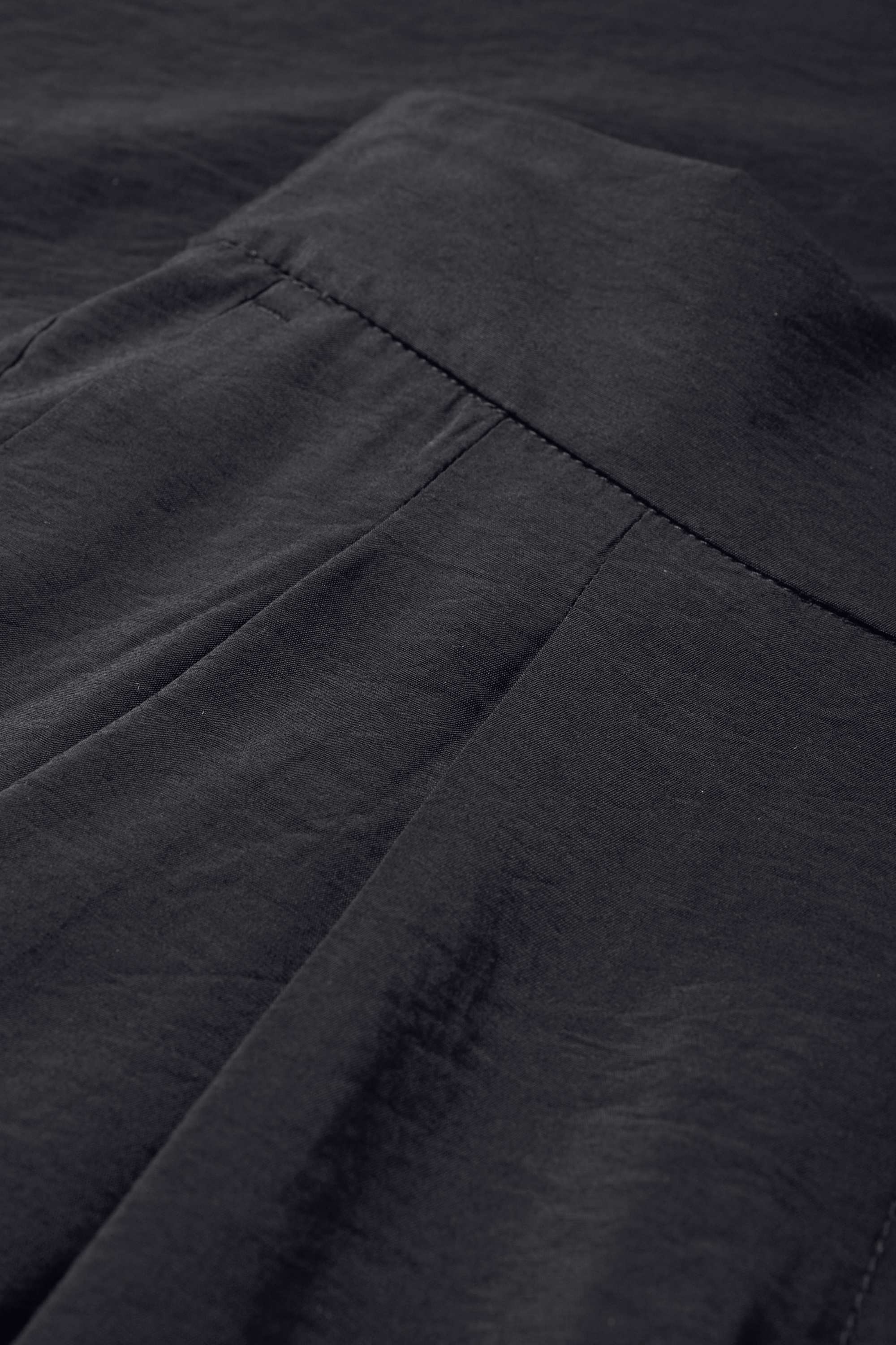 Business trousers - high waist - loose fit black