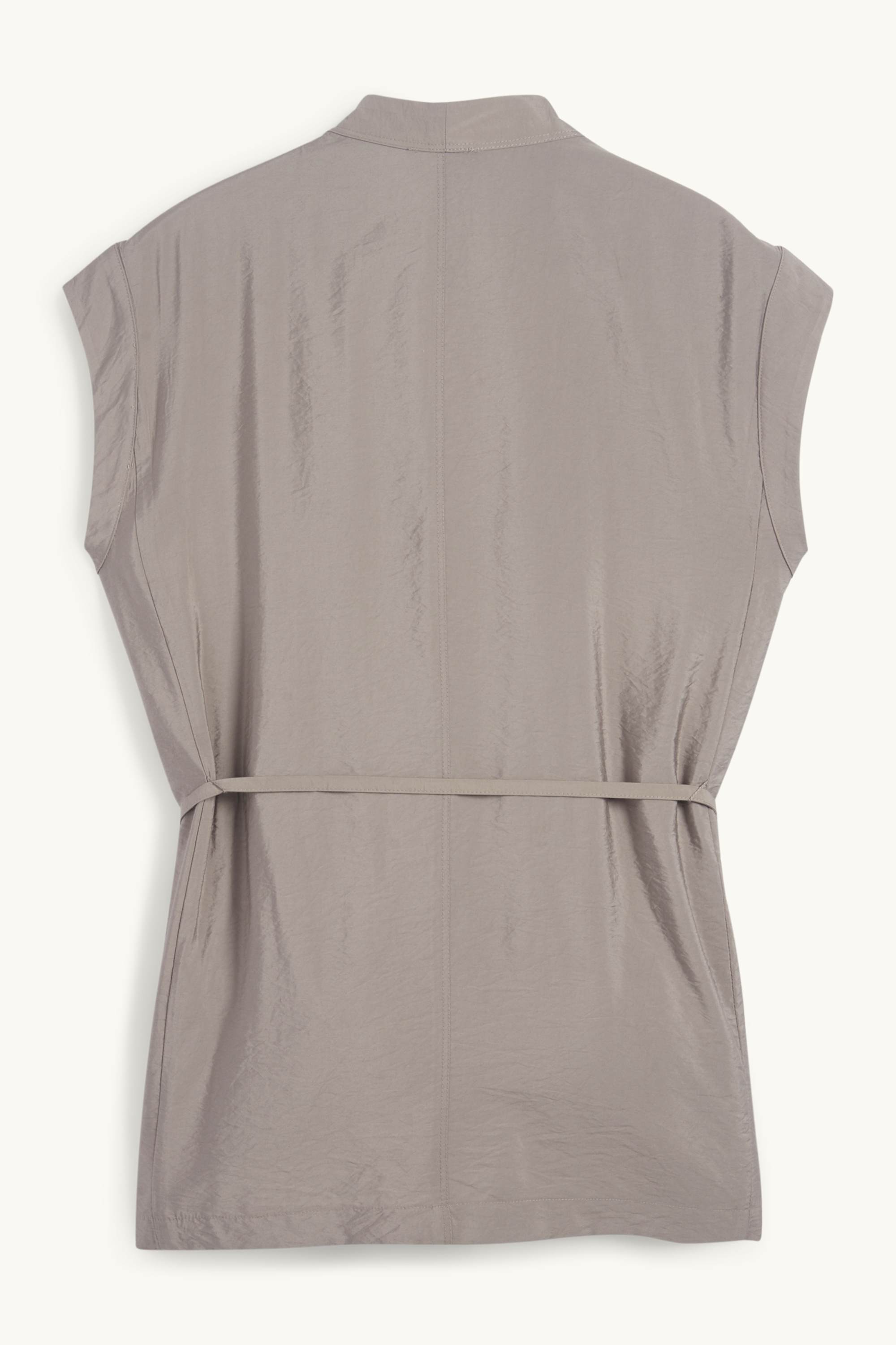Waistcoat - relaxed fit gray