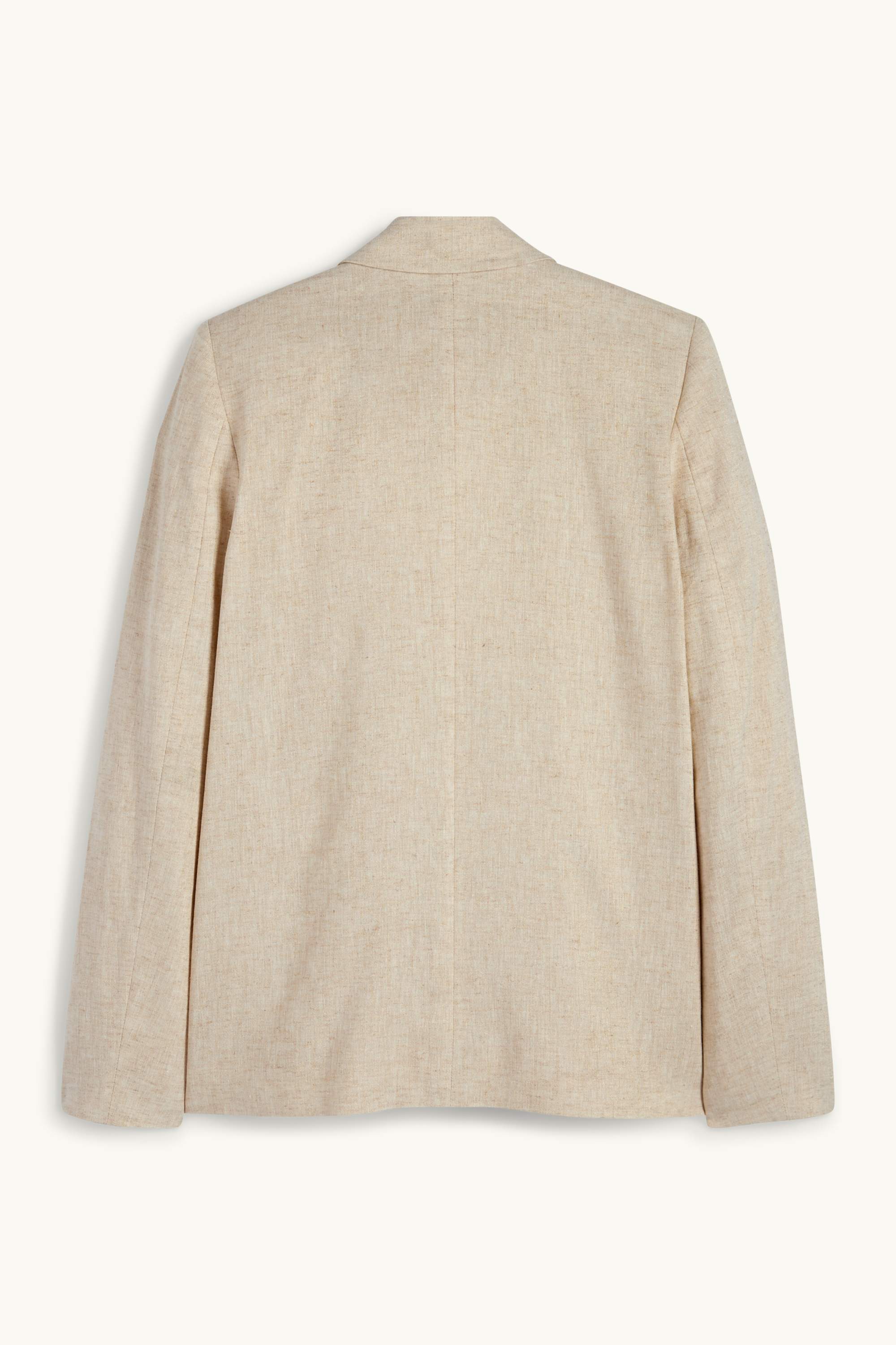 Business blazer - regular fit - linen blend beige / gold