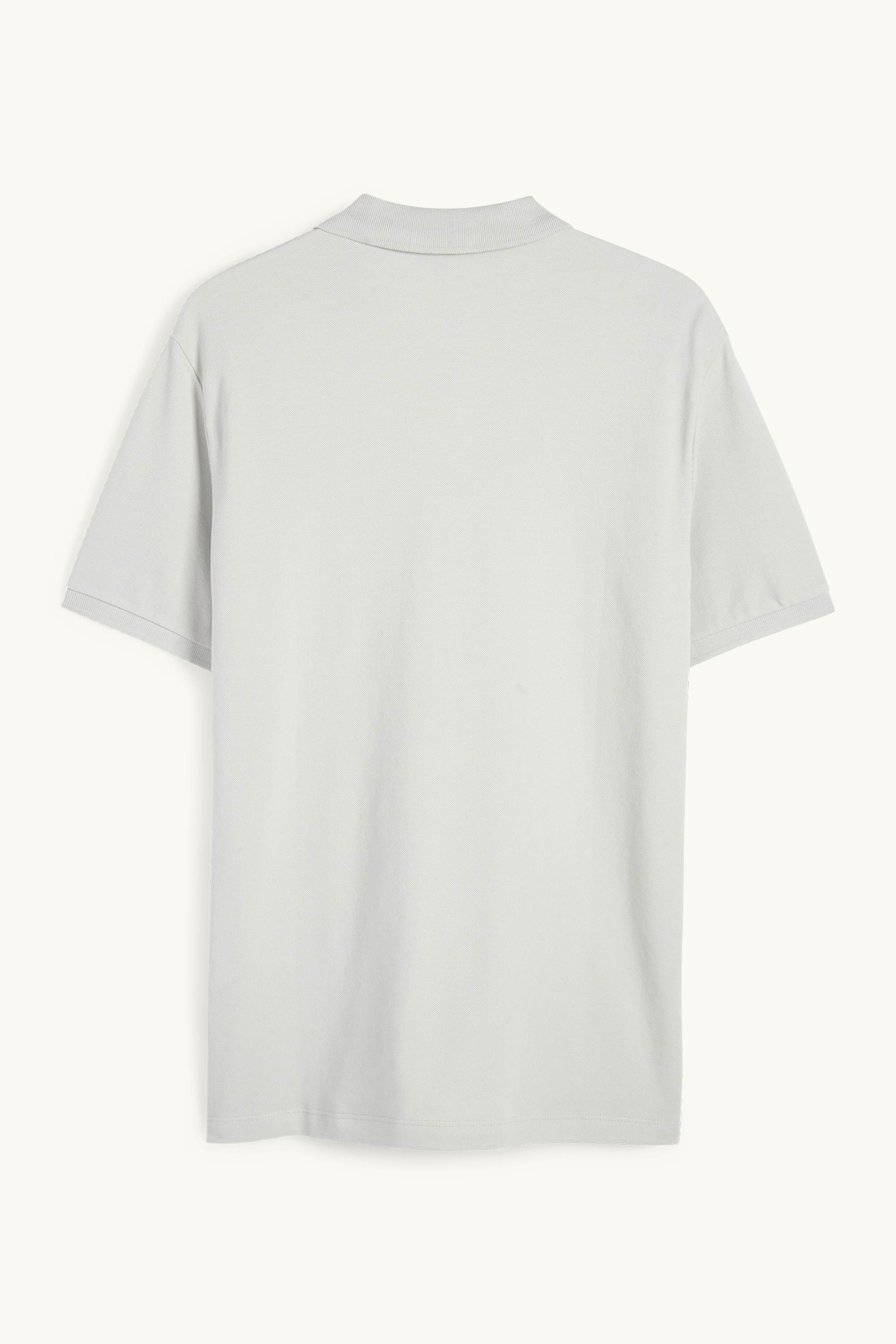 Polo shirt - regular fit light gray (8)
