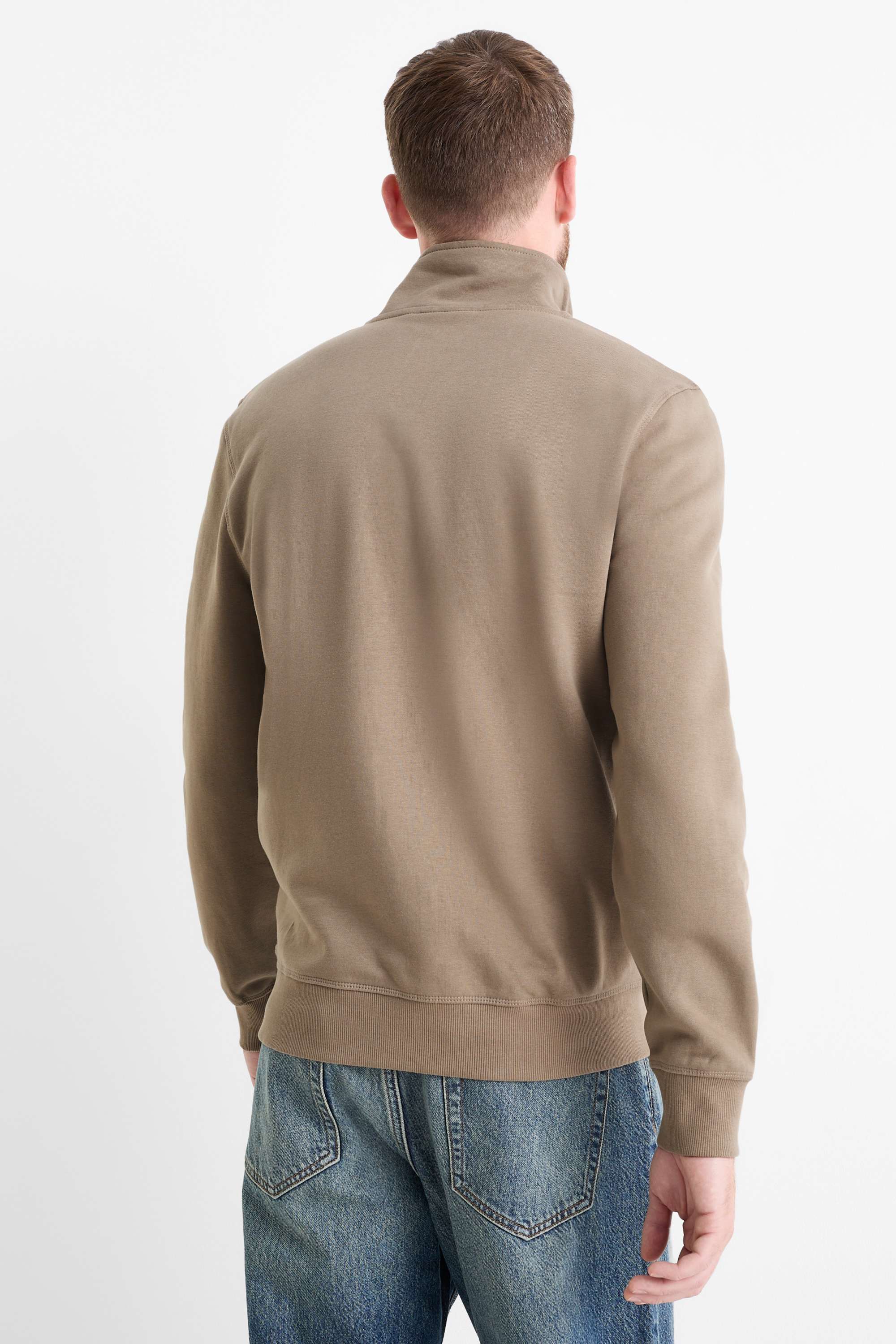 Sweatshirt taupe