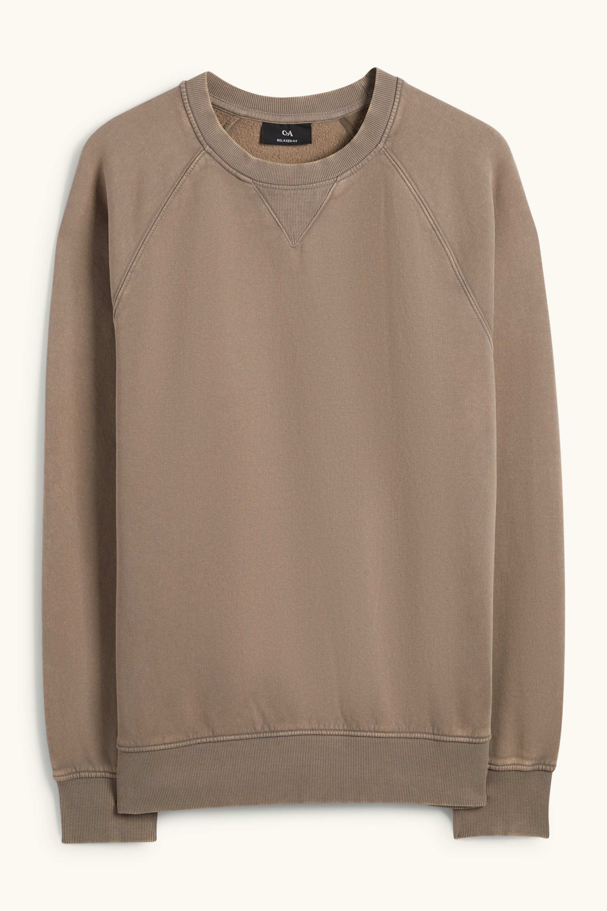 Sweatshirt taupe