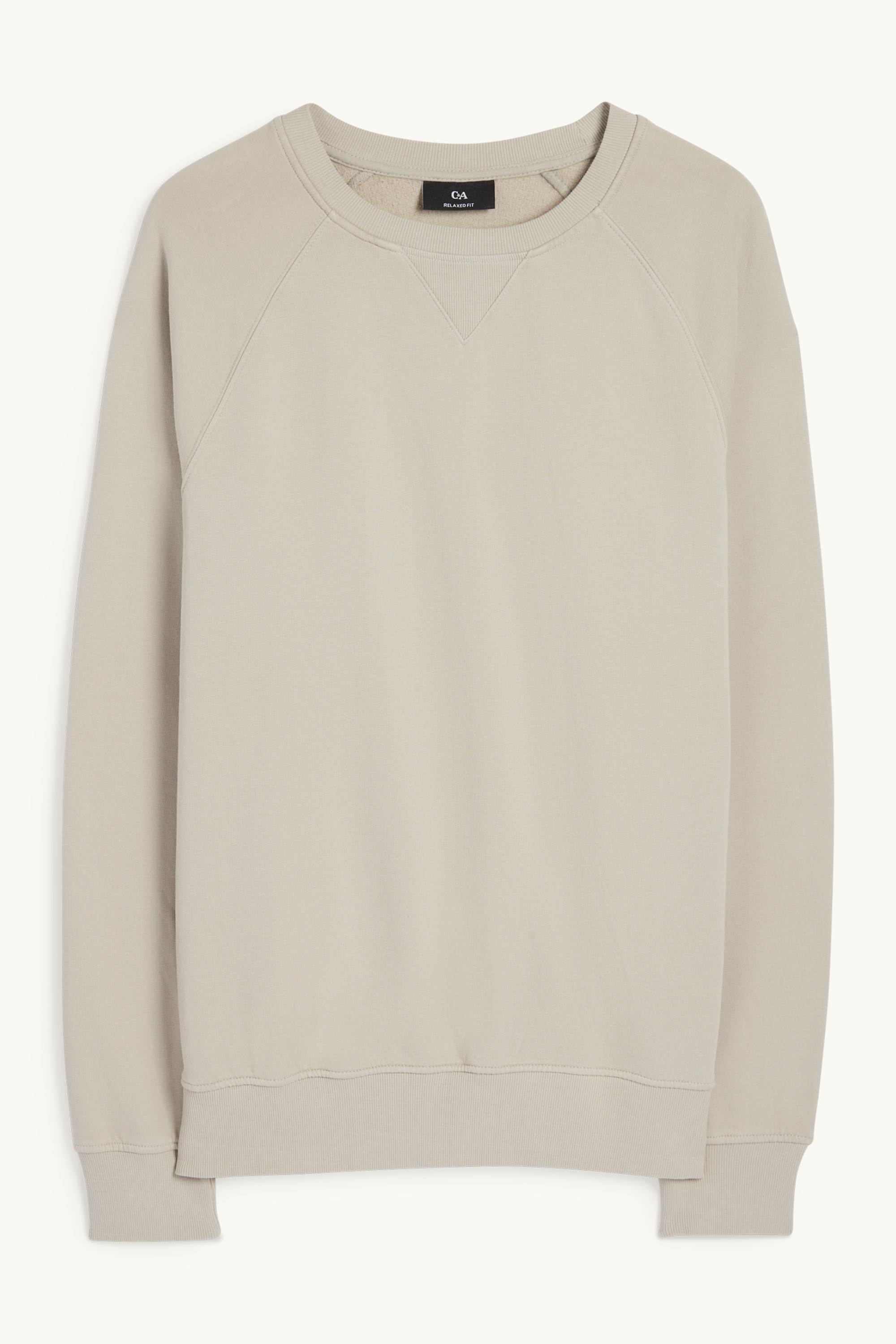 Sweatshirt beige